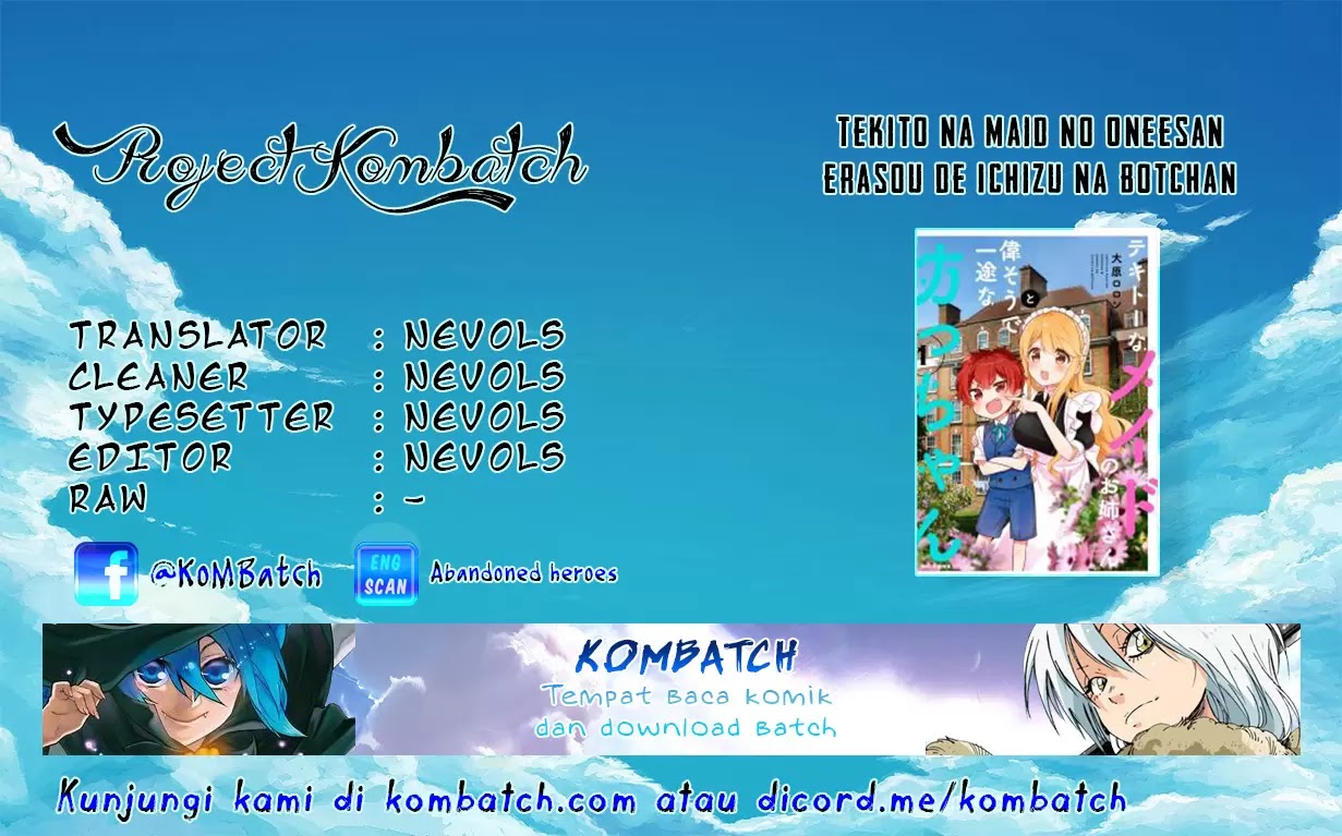Tekito na Maid no Oneesan Chapter 03 Gambar 1