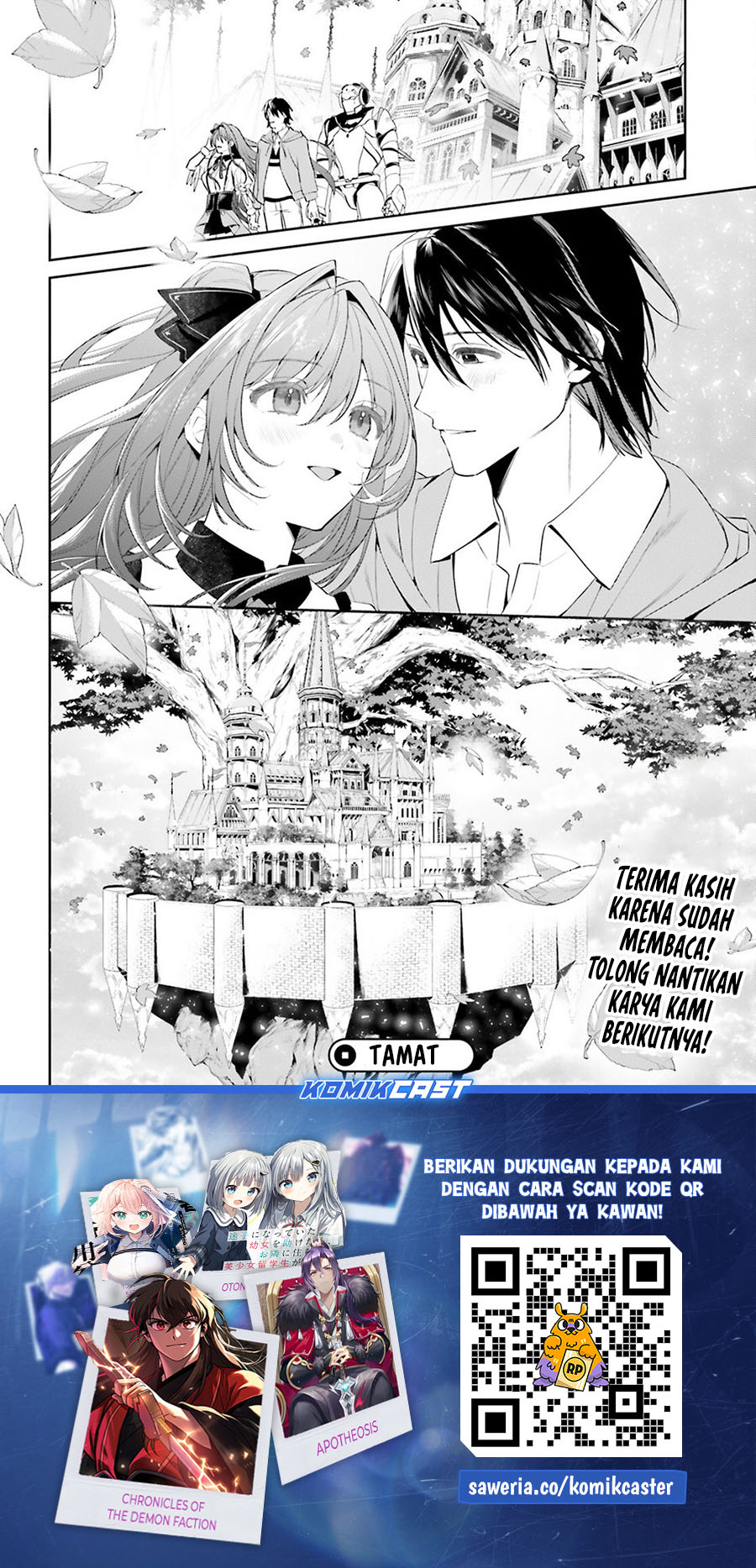 Tenkuu no Shiro o Moratta no de Isekai de Tanoshiku Asobitai Chapter 50 END Gambar 21