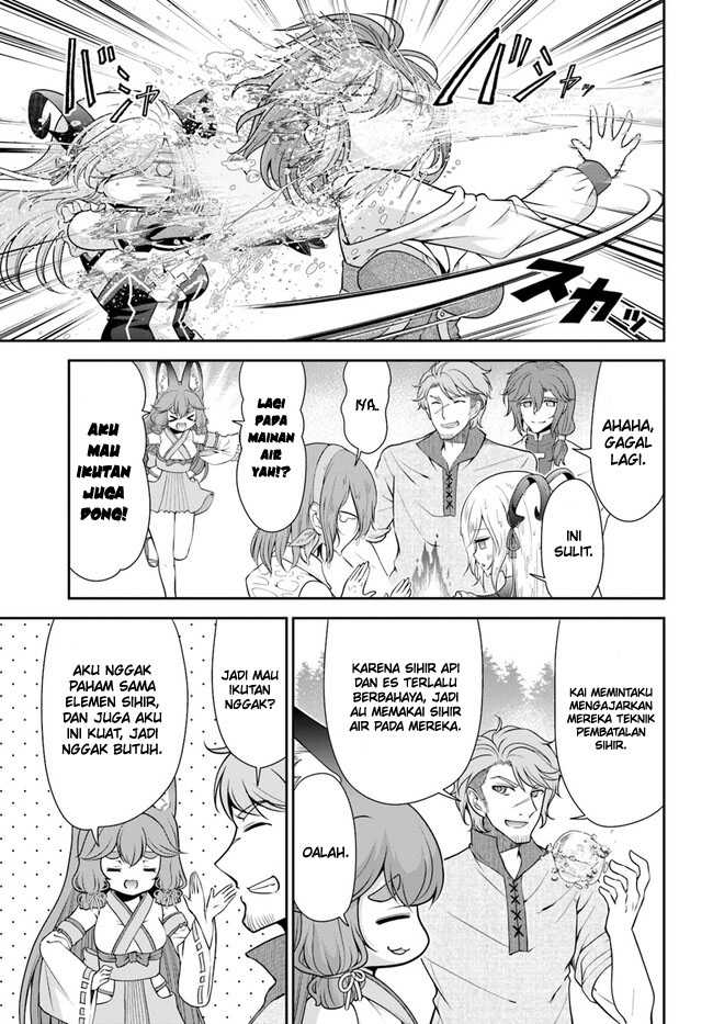 Tenohira Kaitaku Mura de Isekai Kenkokuki: Fueteku Yome-tachi to Nonbiri Mujintou Life Chapter 46 Gambar 6