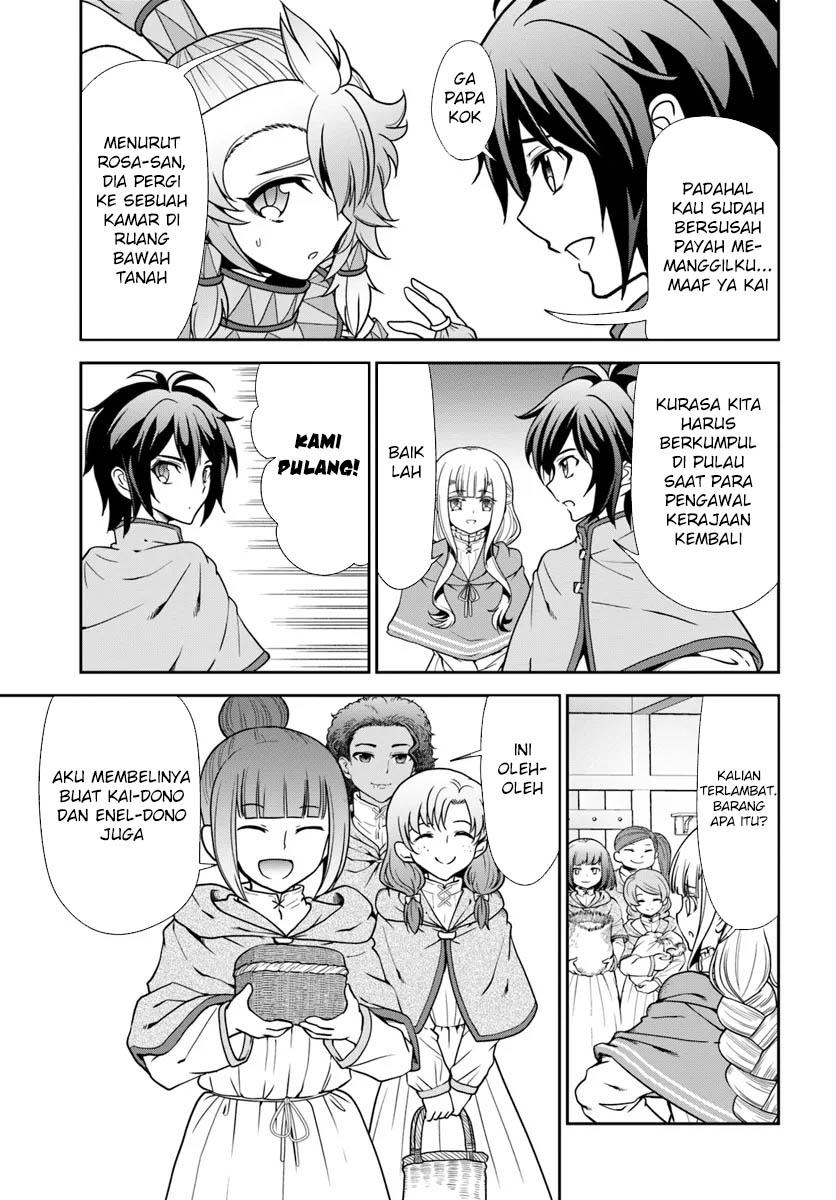 Tenohira Kaitaku Mura de Isekai Kenkokuki: Fueteku Yome-tachi to Nonbiri Mujintou Life Chapter 52 Gambar 6