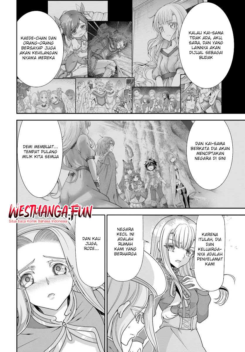 Tenohira Kaitaku Mura de Isekai Kenkokuki: Fueteku Yome-tachi to Nonbiri Mujintou Life Chapter 56 Gambar 14