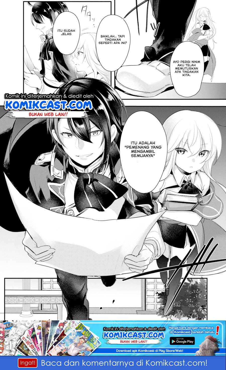 Tensai Ouji no Akaji Kokka Saisei Jutsu – Souda, Baikoku Shiyou Chapter 01 Gambar 22