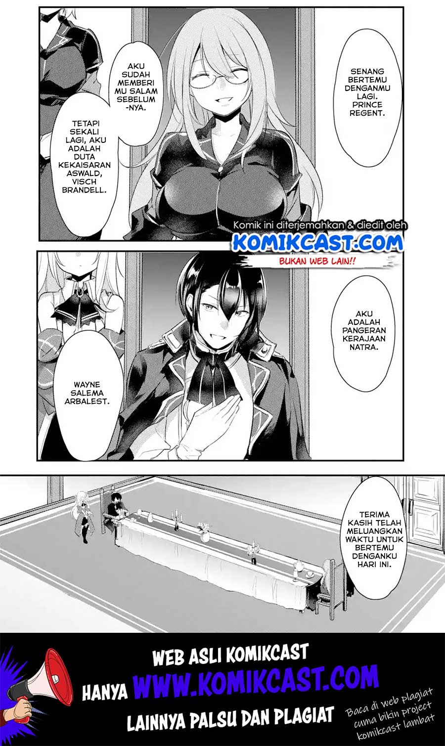 Tensai Ouji no Akaji Kokka Saisei Jutsu – Souda, Baikoku Shiyou Chapter 02 Gambar 2