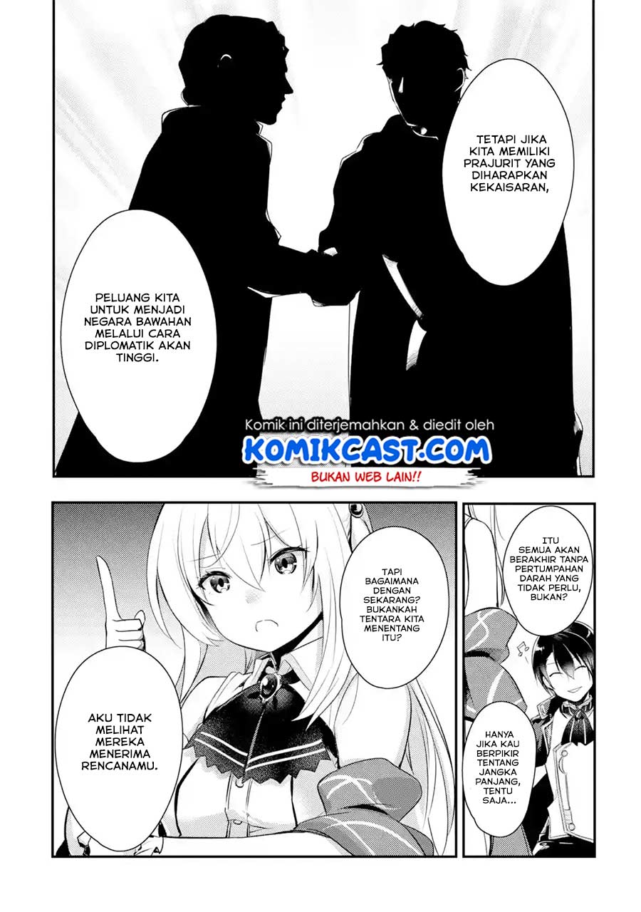 Tensai Ouji no Akaji Kokka Saisei Jutsu – Souda, Baikoku Shiyou Chapter 03 Gambar 7
