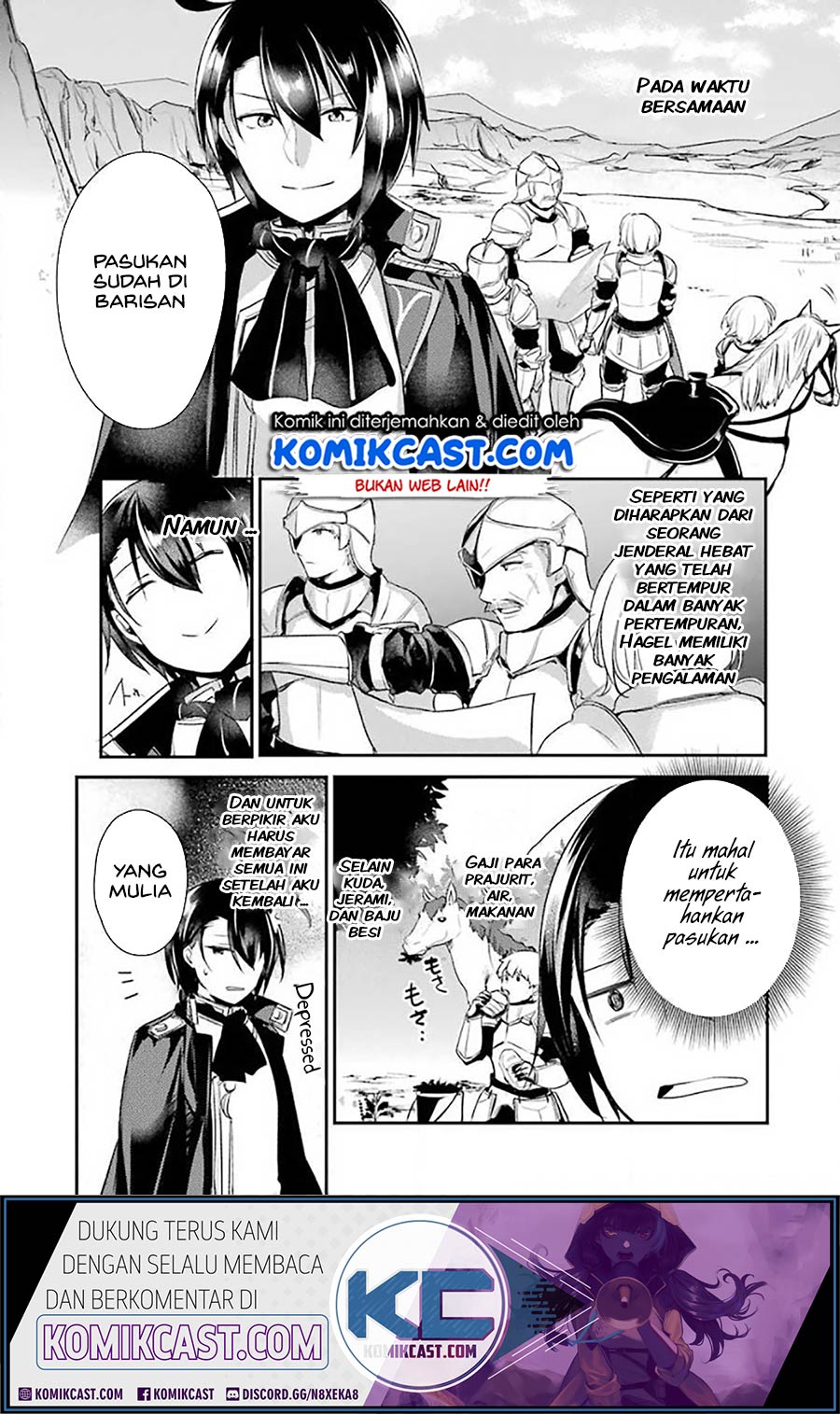 Tensai Ouji no Akaji Kokka Saisei Jutsu – Souda, Baikoku Shiyou Chapter 08 Gambar 2