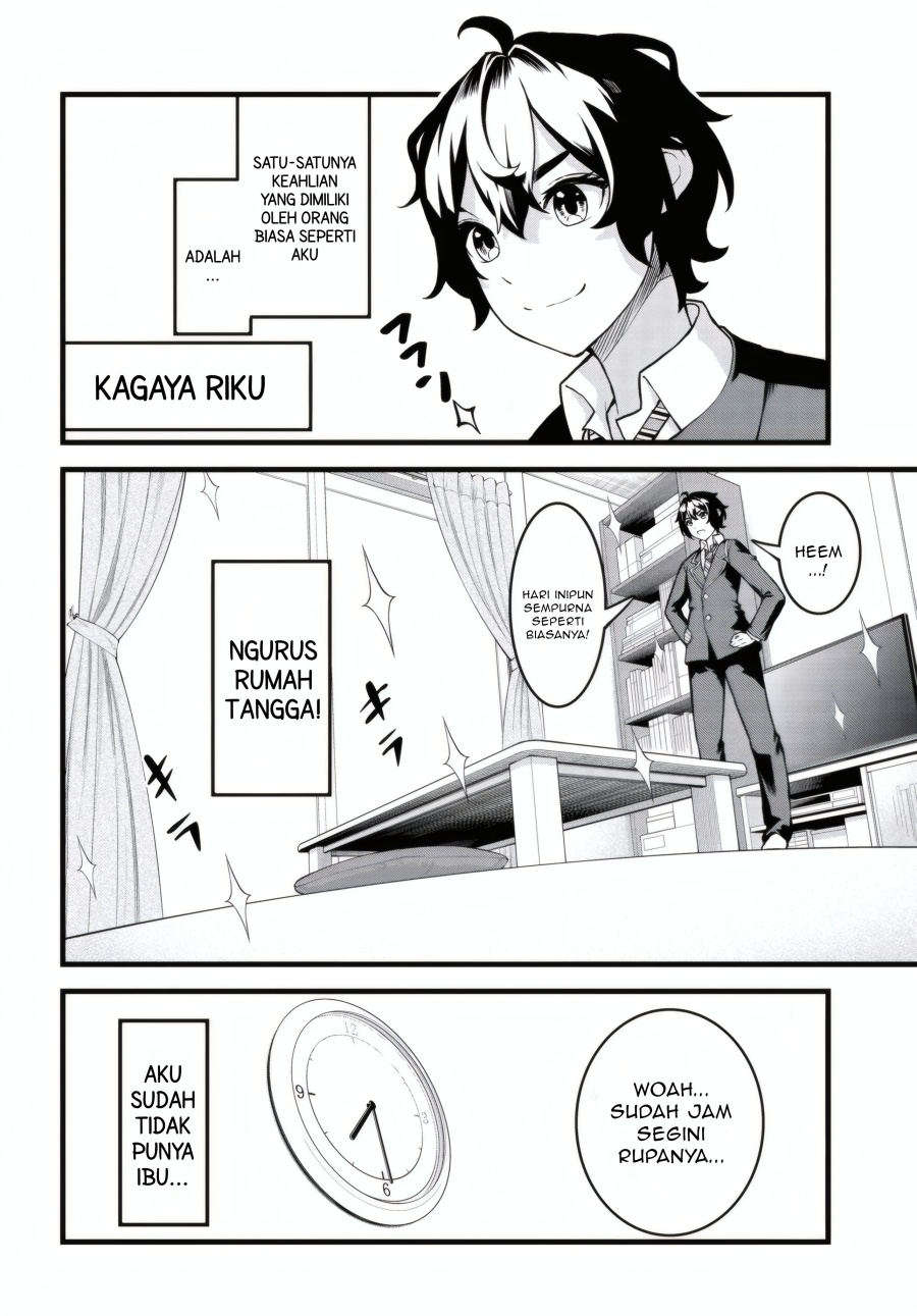 Tensai Bishoujo Sanshimai wa Isourou ni Dake Choro Kawaii Chapter 01 Gambar 4