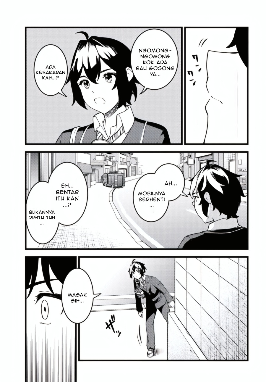Tensai Bishoujo Sanshimai wa Isourou ni Dake Choro Kawaii Chapter 01 Gambar 17