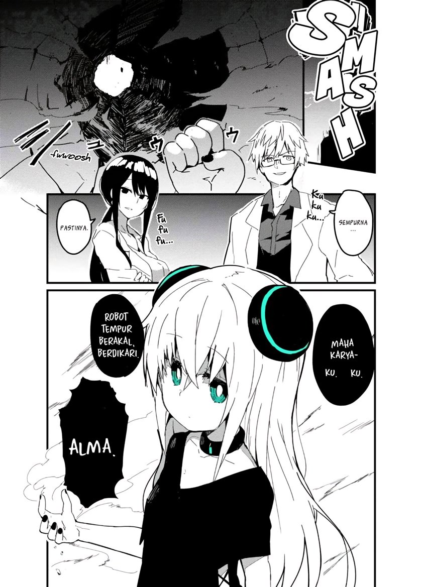 Tensai Kagaku-sha-tachi ga Saikou no Robotto wo Tsukutta (A Manga Where Genius Scientists Have Created The Greatest Robot Ever) Chapter 01 Gambar 1