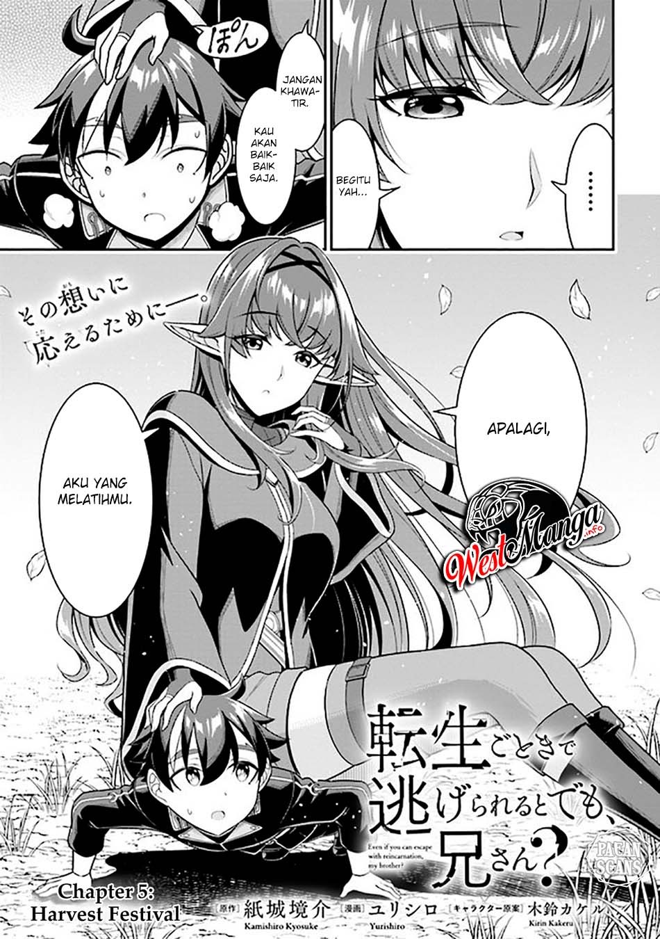 Tensei Gotoki de Nigerareru yo Demo, Niisan? Chapter 05.1 Gambar 5