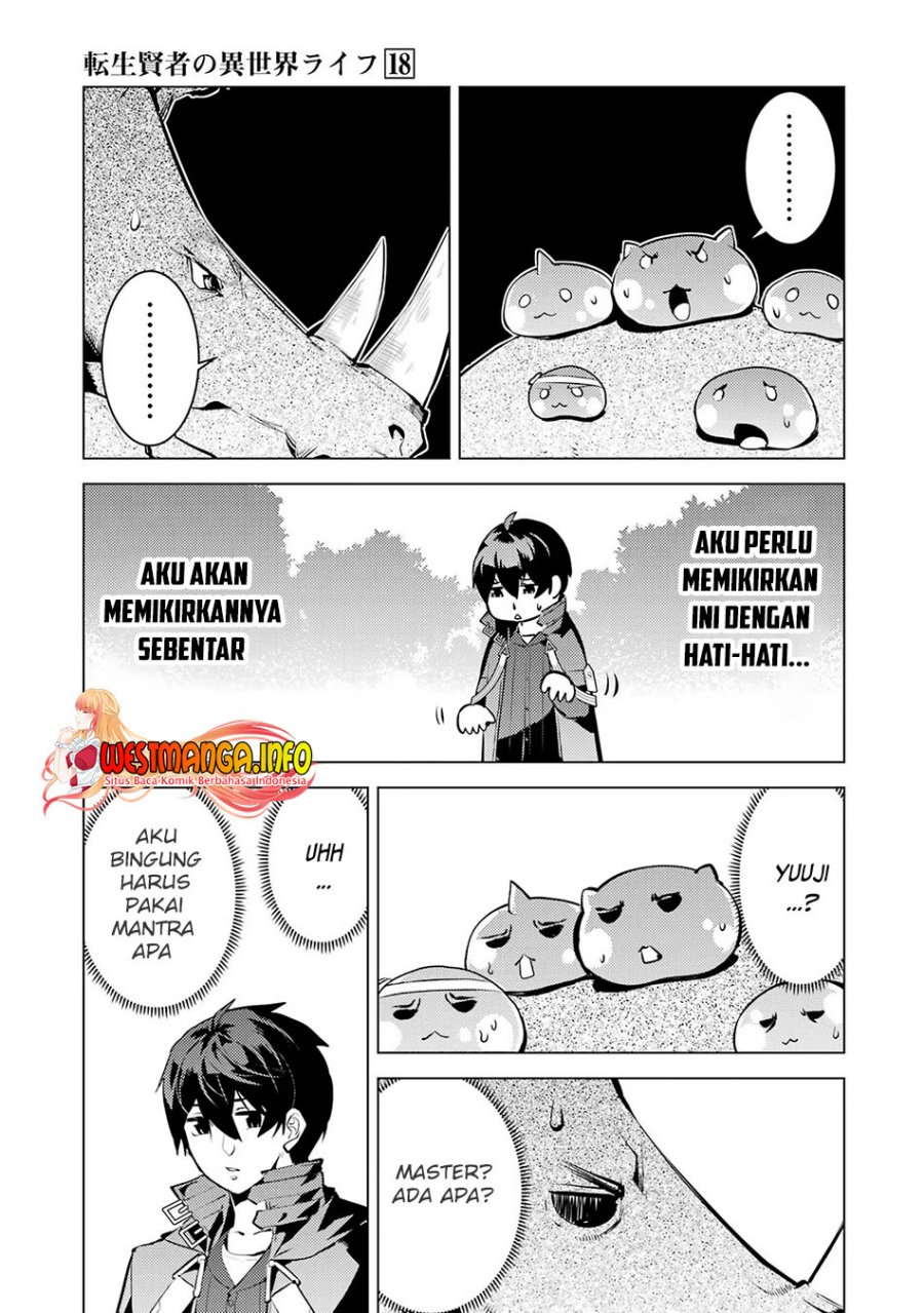 Tensei Kenja no Isekai Raifu ~Daini no Shokugyo wo Ete Sekai Saikyou ni Narimashita Chapter 52.1 Gambar 11