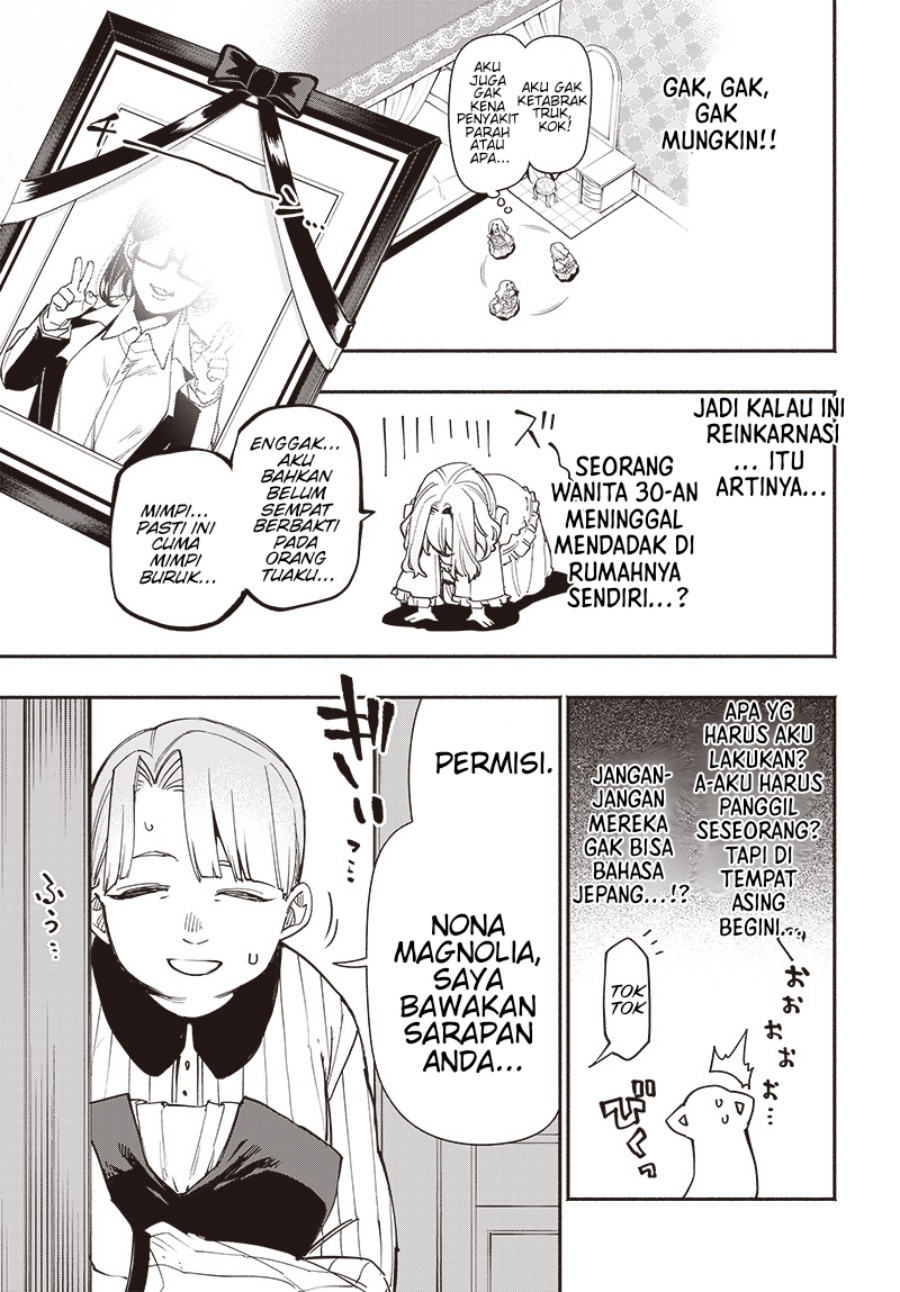Tensei Arasaa Joshi no Kotoyo Kaikatsu – Seiryaku Kekkon wa Iya na no de, Zatsugaku Chishiki de Tanoshii Kaikaku Life wo Kekkou Shichaimasu! Chapter 01 Gambar 9