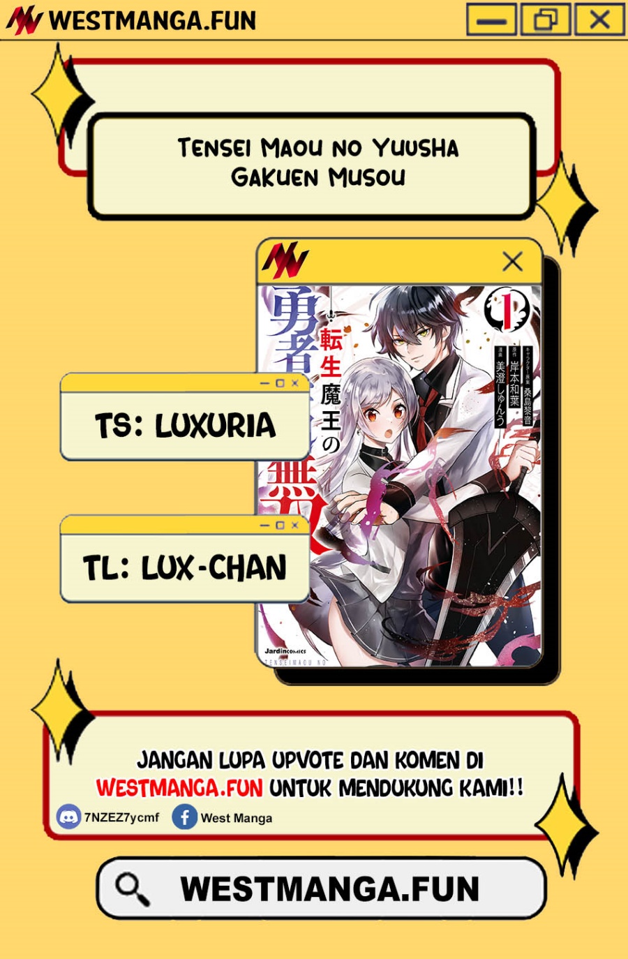 Tensei Maou no Yuusha Gakuen Musou Chapter 07 Gambar 2