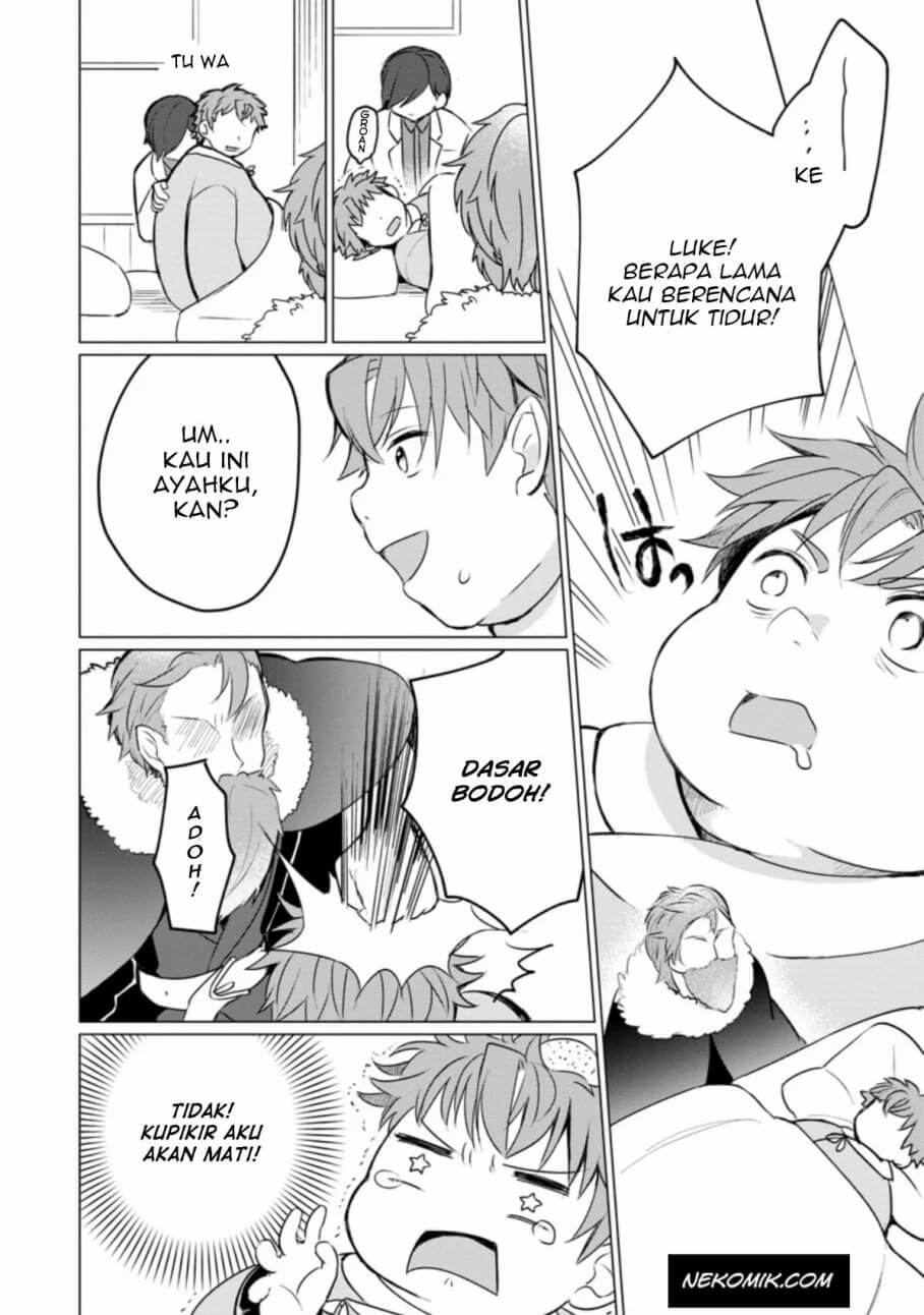 Tensei Saki ga Zannen Ouji Datta Ken: Ima wa Fukkin 1-kai mo Dekinai kedo Yasete Isekai Sukuimasu Chapter 01.3 Gambar 9