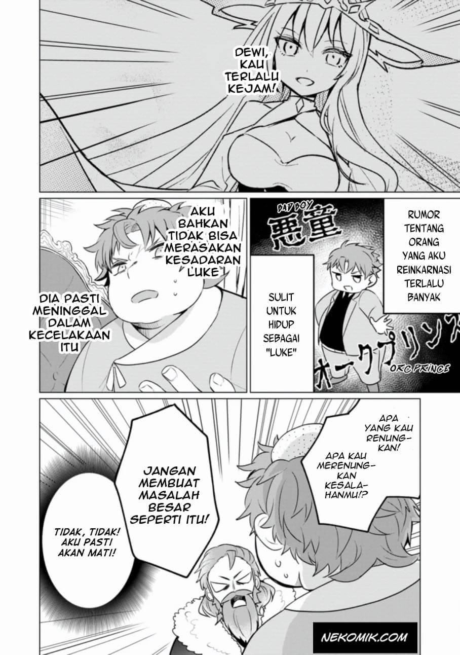 Tensei Saki ga Zannen Ouji Datta Ken: Ima wa Fukkin 1-kai mo Dekinai kedo Yasete Isekai Sukuimasu Chapter 02.1 Gambar 2