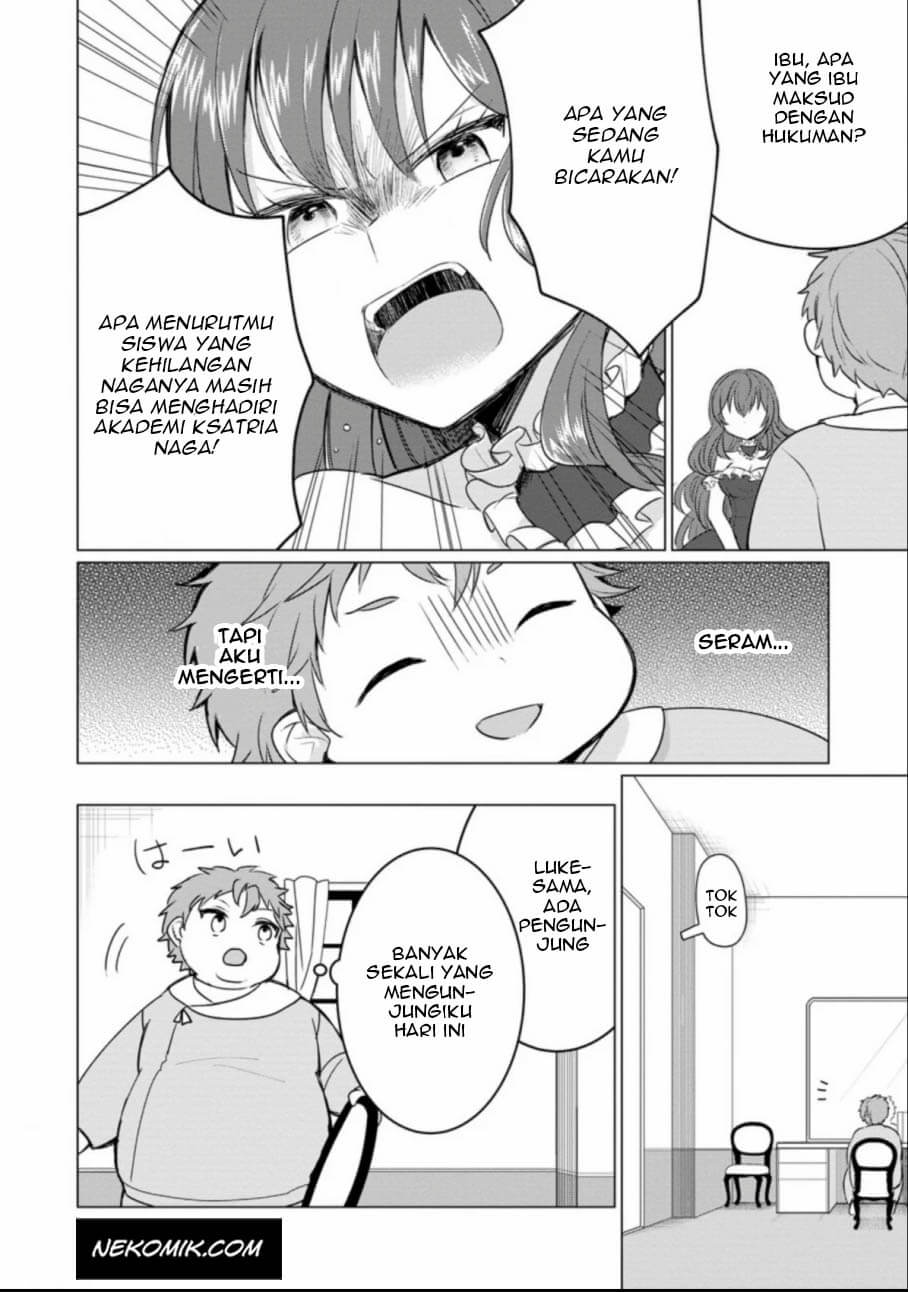 Tensei Saki ga Zannen Ouji Datta Ken: Ima wa Fukkin 1-kai mo Dekinai kedo Yasete Isekai Sukuimasu Chapter 02.2 Gambar 3