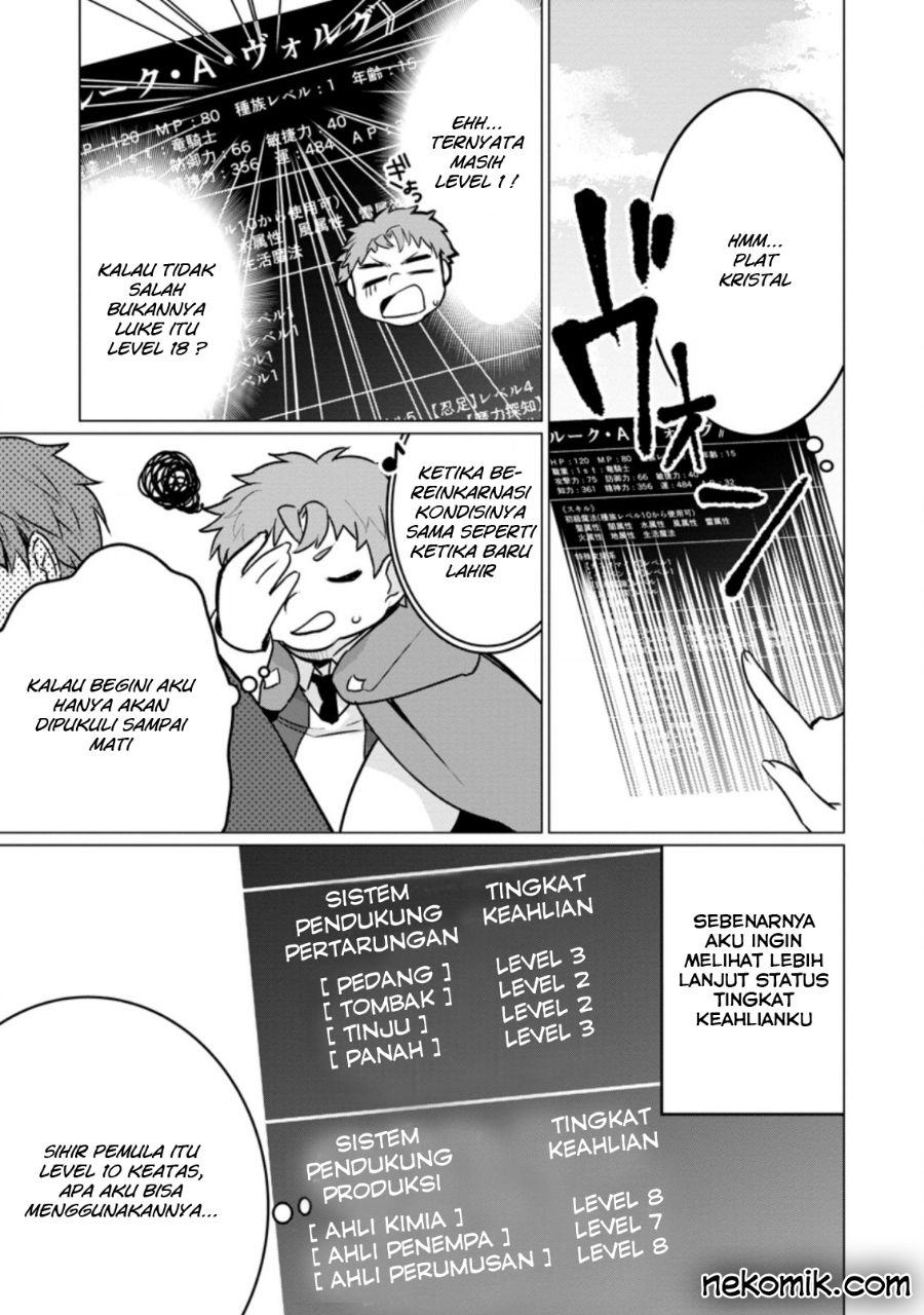 Tensei Saki ga Zannen Ouji Datta Ken: Ima wa Fukkin 1-kai mo Dekinai kedo Yasete Isekai Sukuimasu Chapter 03.2 Gambar 11