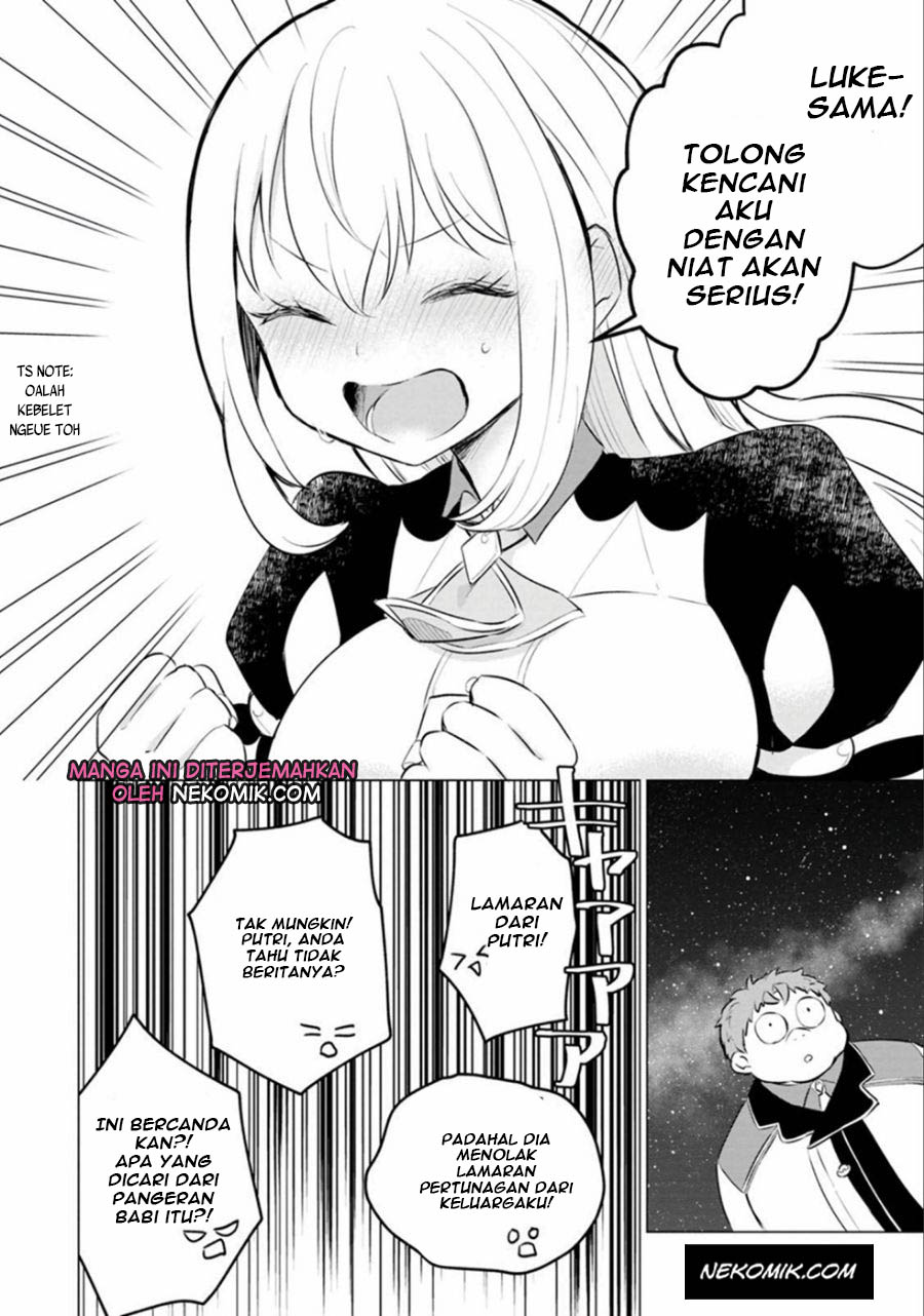 Tensei Saki ga Zannen Ouji Datta Ken: Ima wa Fukkin 1-kai mo Dekinai kedo Yasete Isekai Sukuimasu Chapter 10 Gambar 23