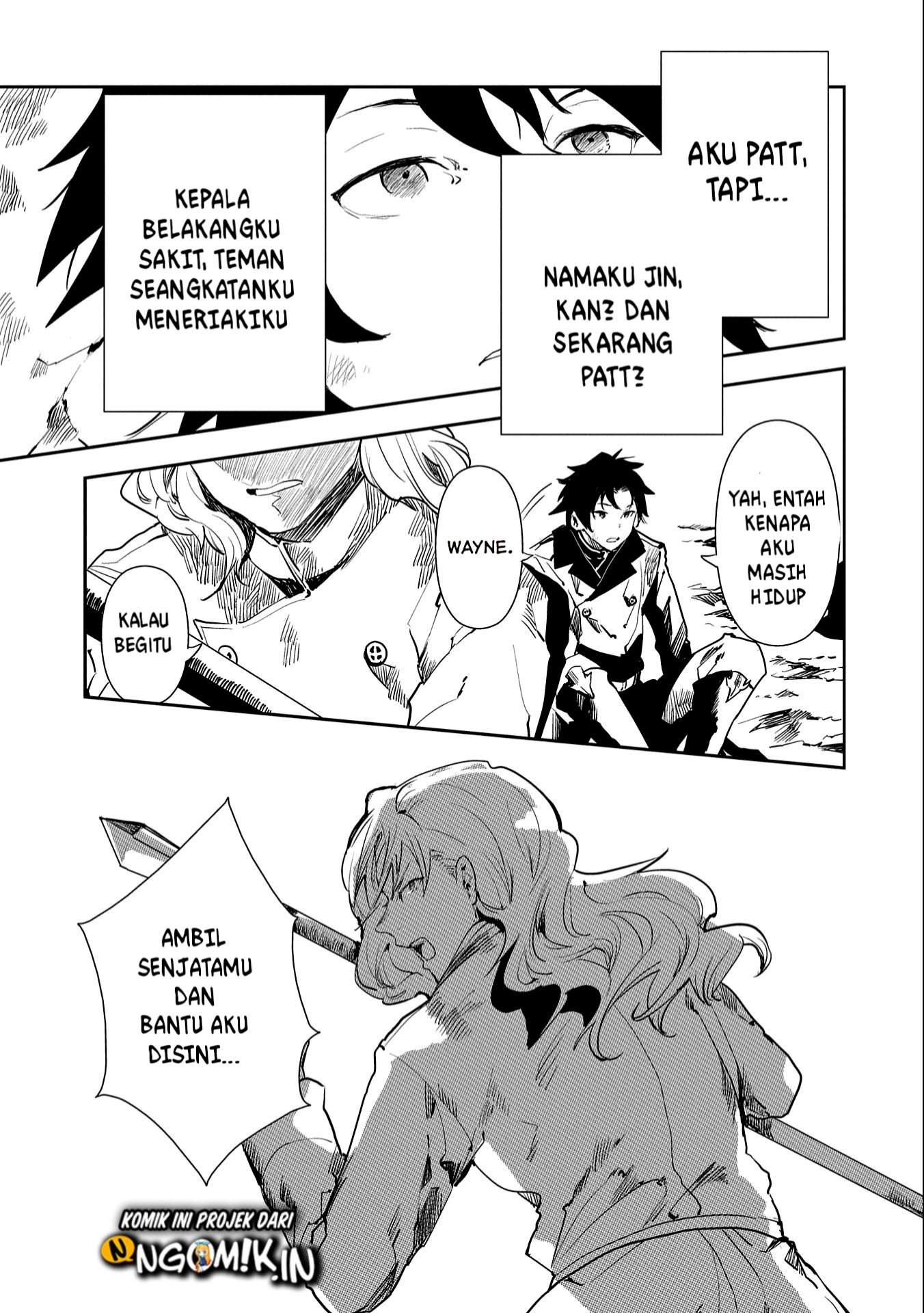 Tensei Shitara Heishi Datta? Akai Shinigami to Yobareta Otoko (When I Reincarnated I Was a Soldier?! ~A Man Called the Red Shinigami~) Chapter 01.1 Gambar 8