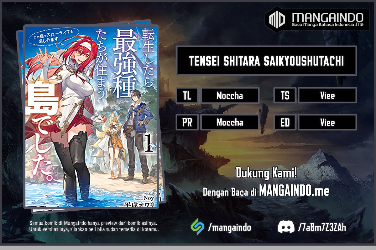 Tensei Shitara Saikyoushutachi ga Sumau Shima Deshita. Kono Shima de Slow Life wo Tanoshimimasu Chapter 03.1 Gambar 1