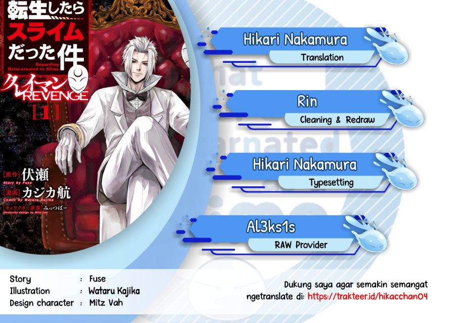 Tensei Shitara Slime Datta Ken: Clayman Revenge Chapter 08 Gambar 1