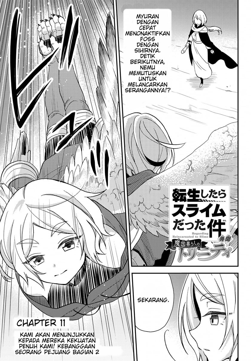 Tensei Shitara Slime Datta Ken Ibun: Makoku Gurashi no Trinity Chapter 11 Gambar 1
