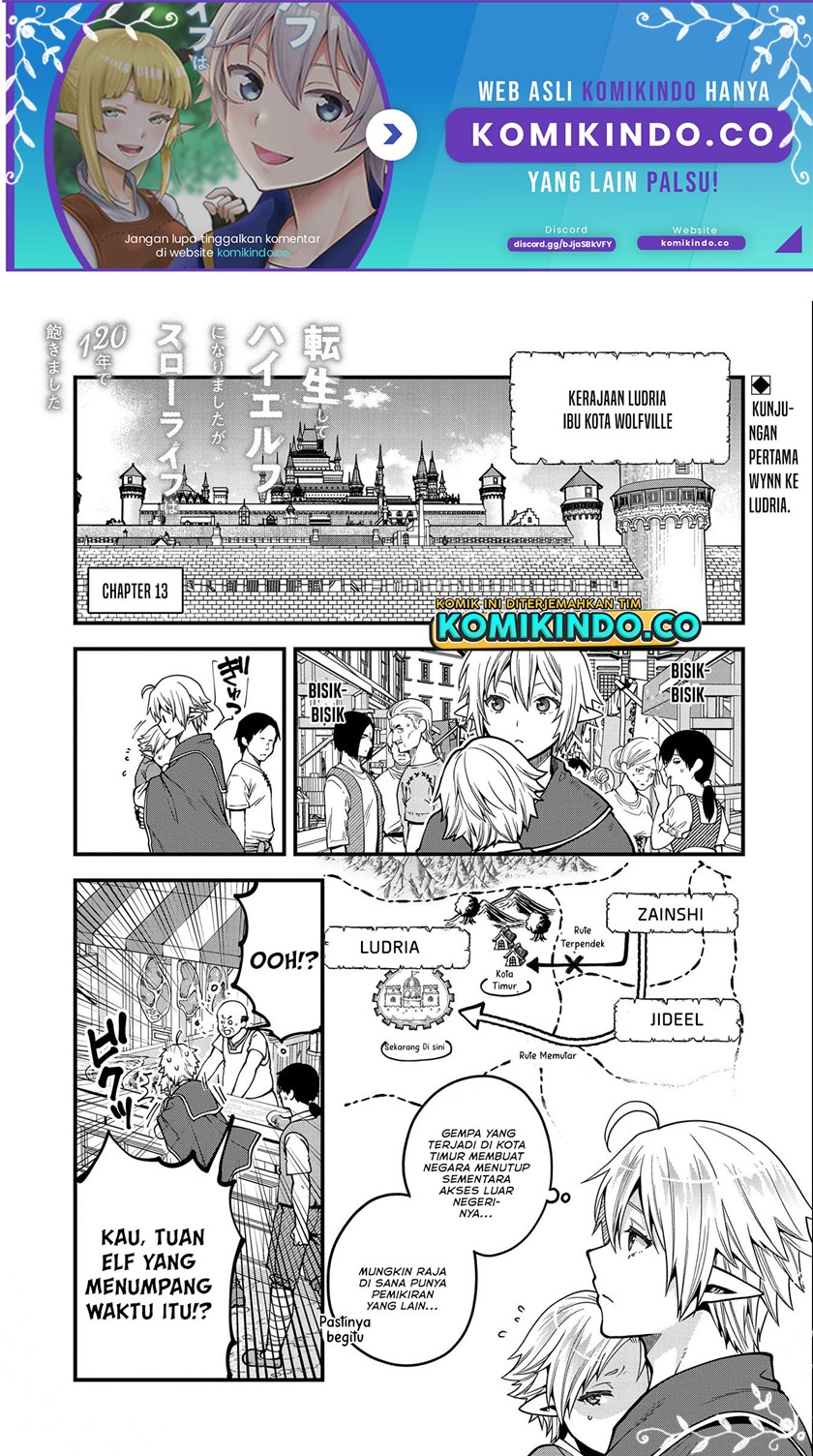 Tensei Shite High Elf ni Narimashitaga, Slow Life wa 120-nen de Akimashita Chapter 13 Gambar 2