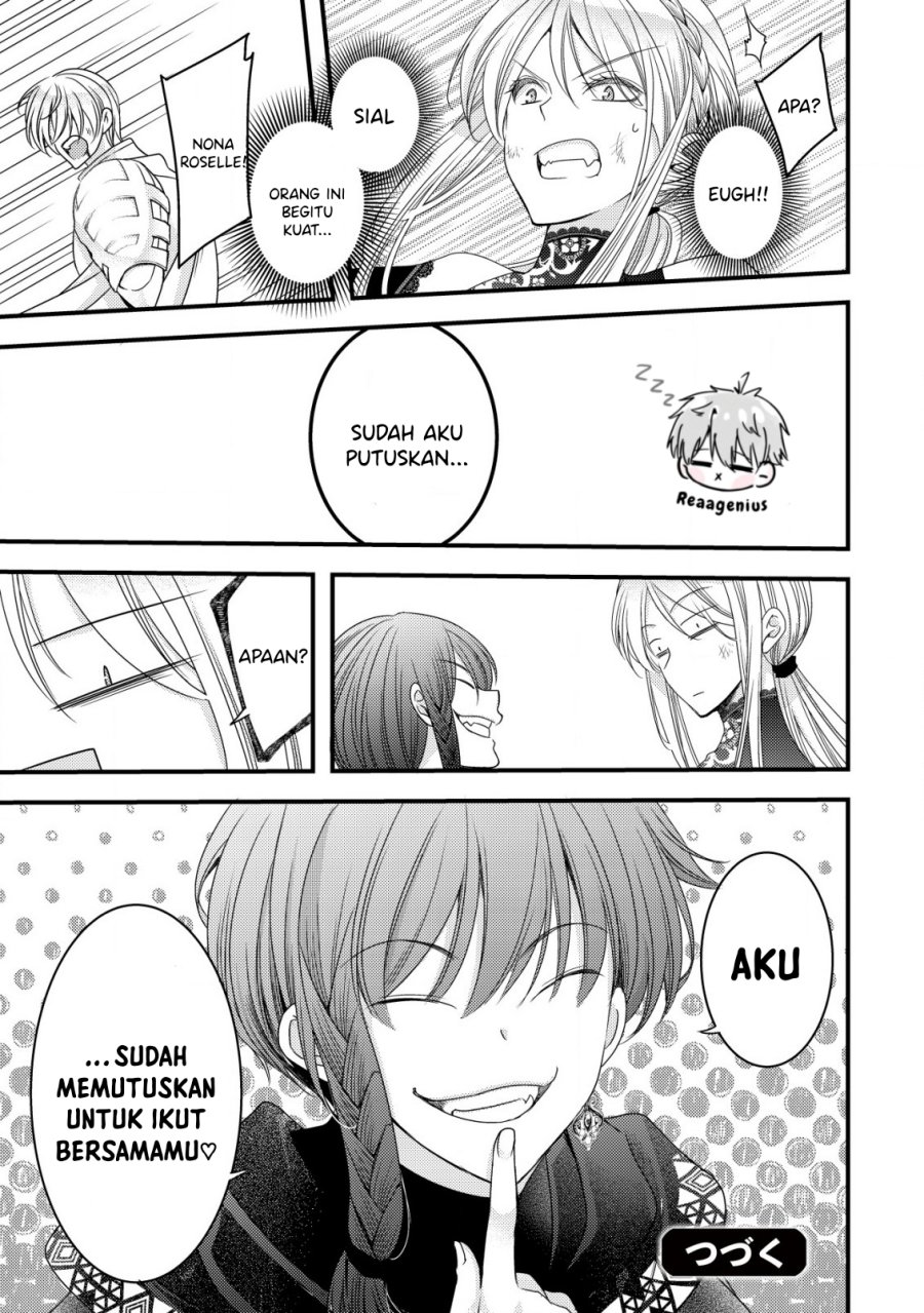Tensei shita Onna Mafia wa Isekai de Heibon ni Kurashitai – Asashin Ikka no Hakushaku Reijou desu ga, Denshi to Akuma na Danchou ga Tsukimatottekimasu Chapter 04 Gambar 28