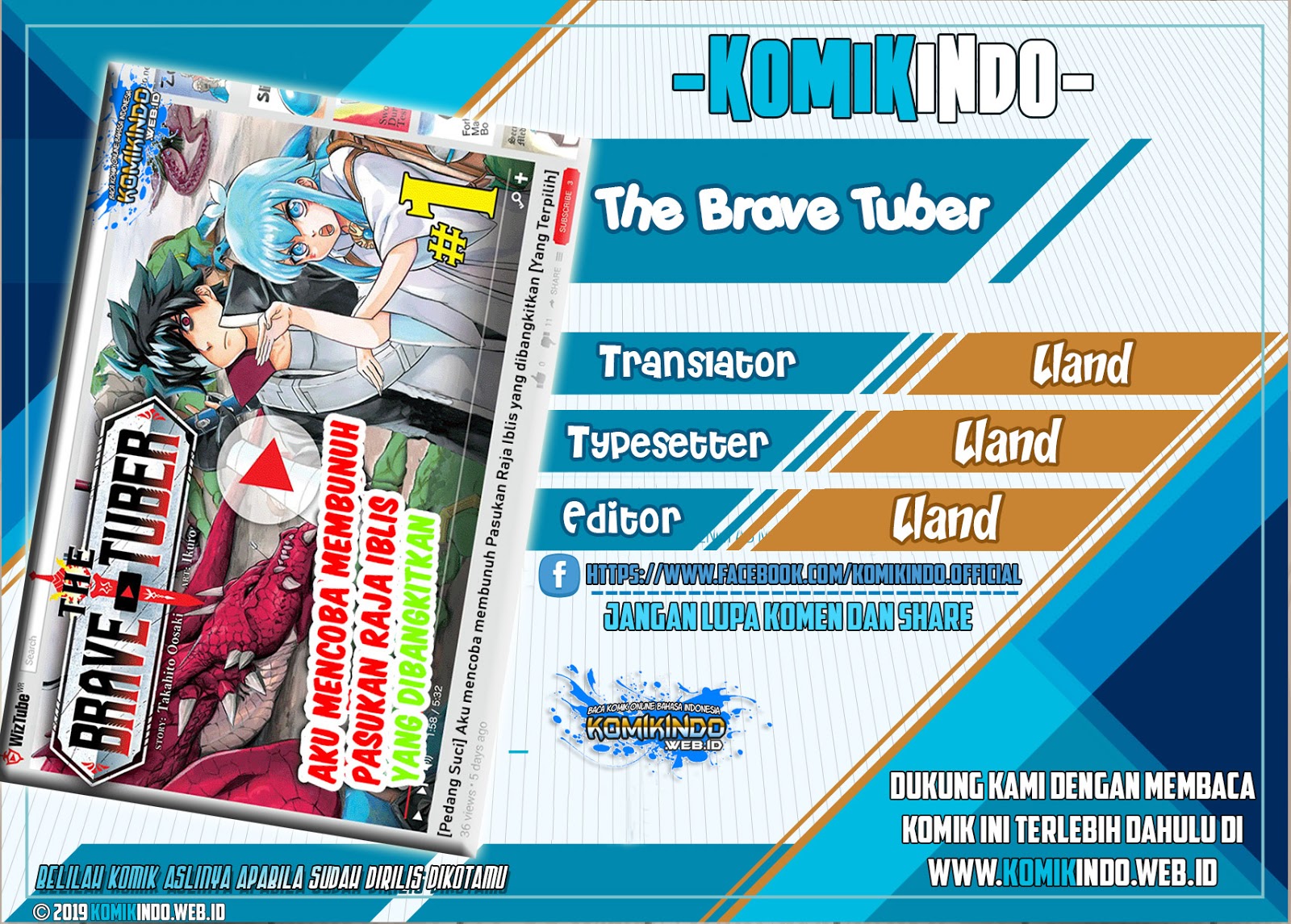 The Brave-Tuber Chapter 05 Gambar 1