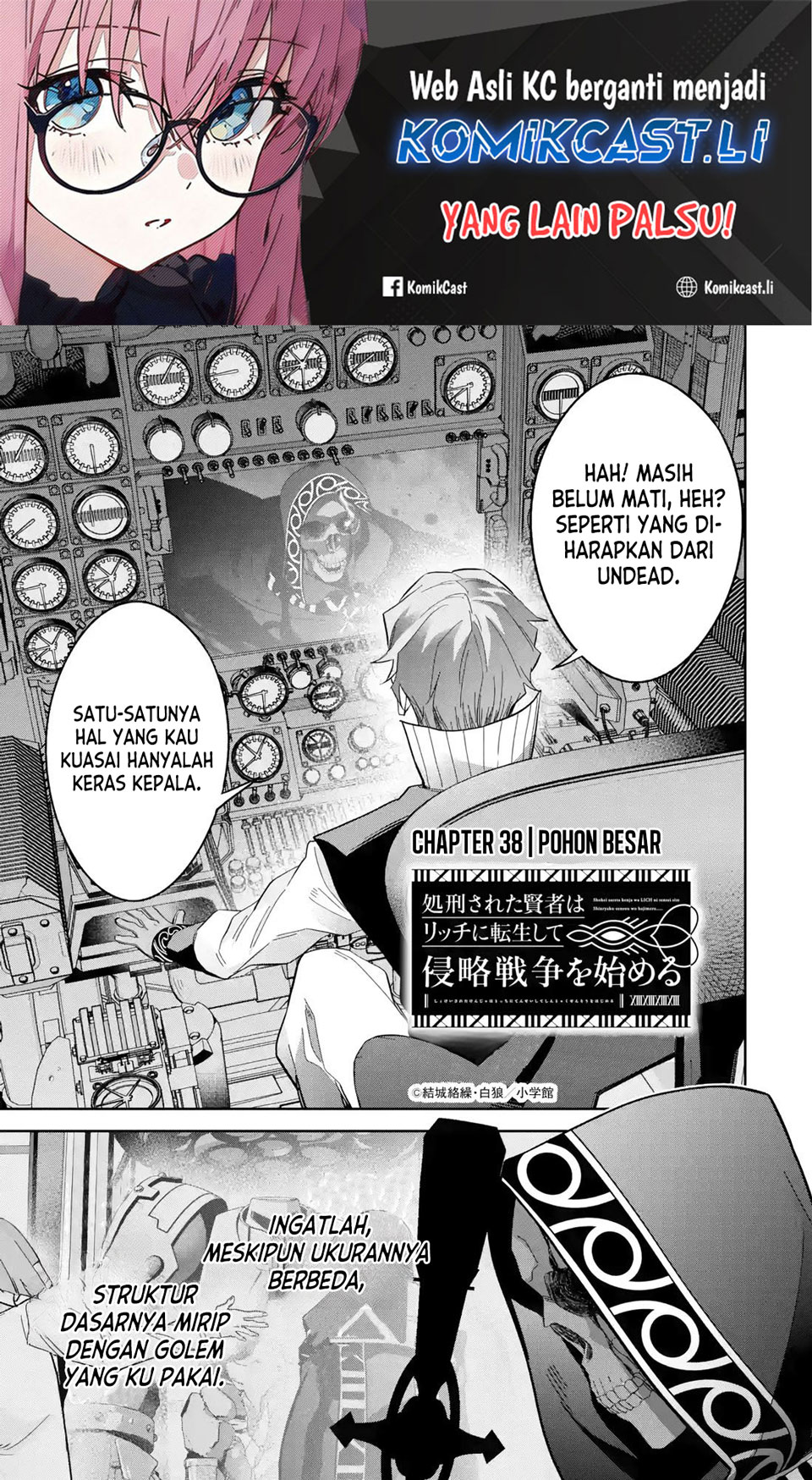 The Executed Sage is Reincarnated as a Lich and Starts an All-Out War Chapter 38 Gambar 2