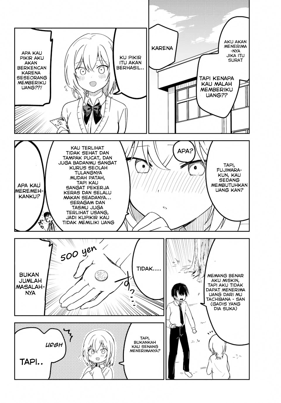 The Girl I Like Confessed to Me While Handing Me Cash (Sukina Ko ni Genkin Watasa Renagara Kokuhaku Sareta) Chapter 01 Gambar 4