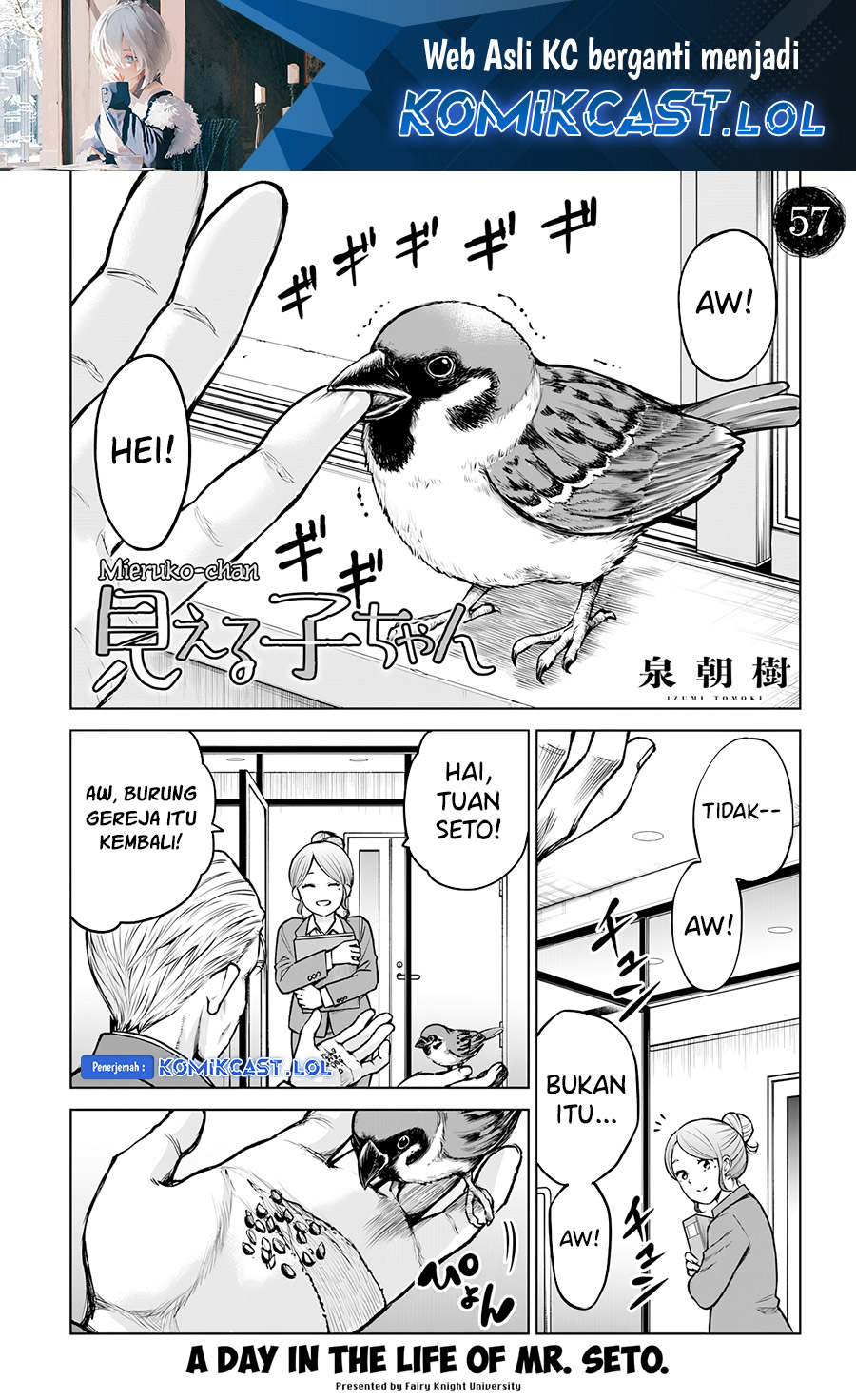 The Girl Who See It (Mieruko-chan) Chapter 57 Gambar 2
