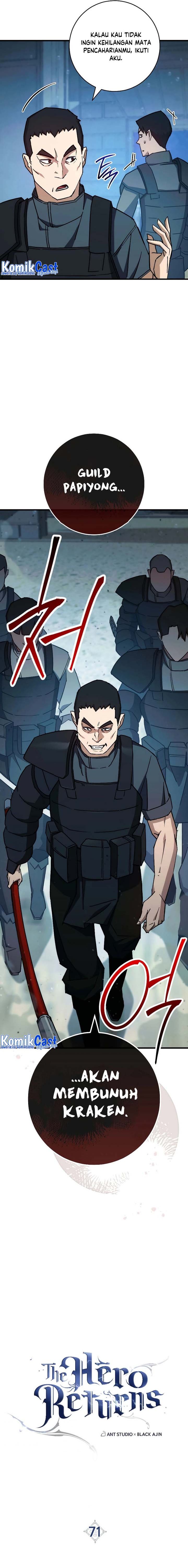 The Hero Returns Chapter 71 Gambar 4