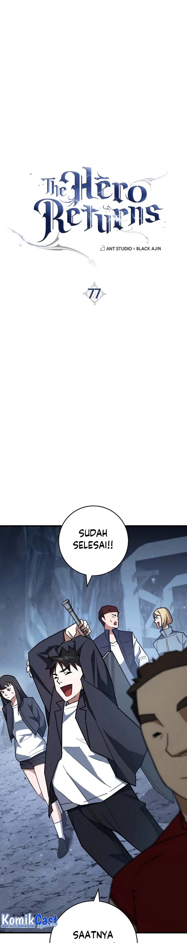 The Hero Returns Chapter 77 Gambar 23
