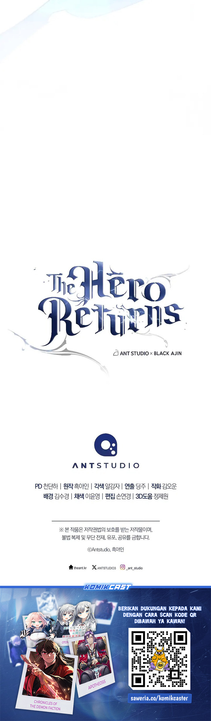 The Hero Returns Chapter 104 Gambar 42