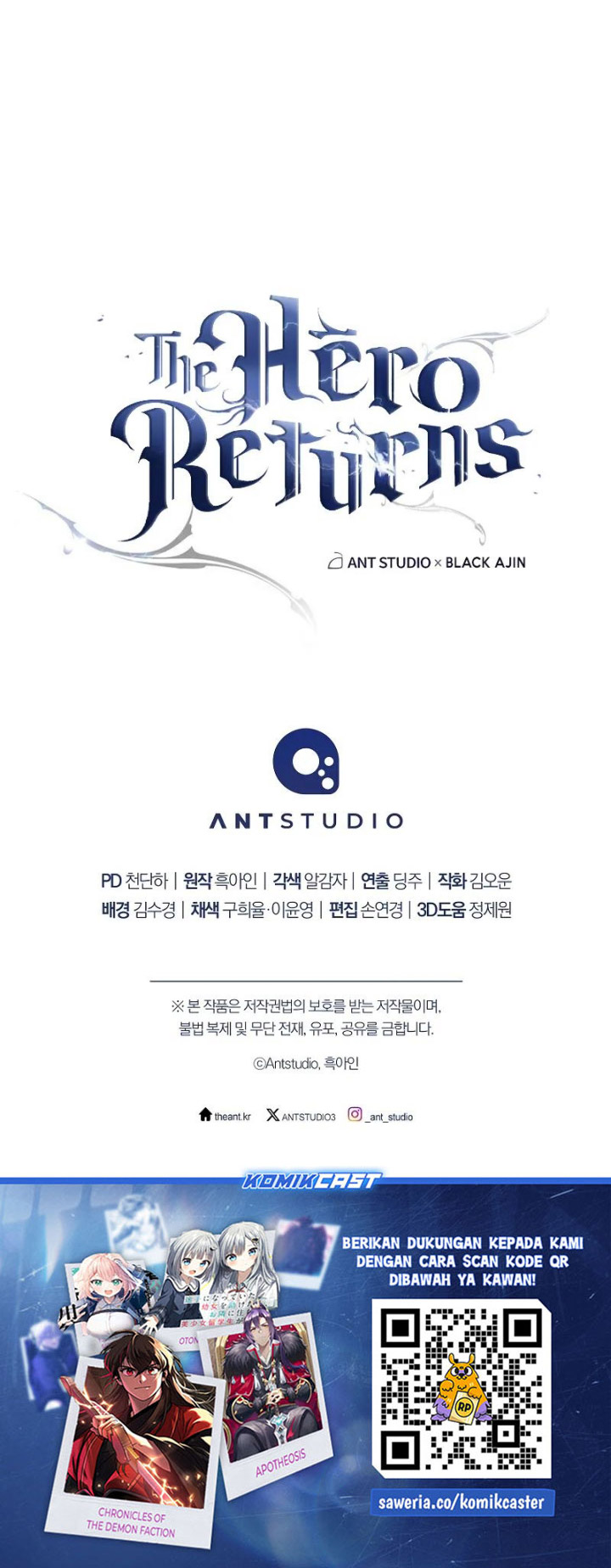 The Hero Returns Chapter 107 Gambar 46