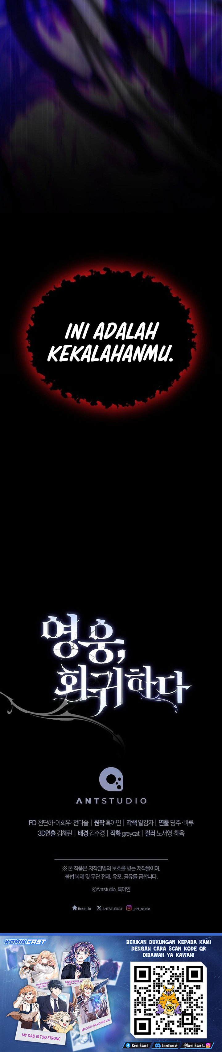 The Hero Returns Chapter 128 Gambar 42