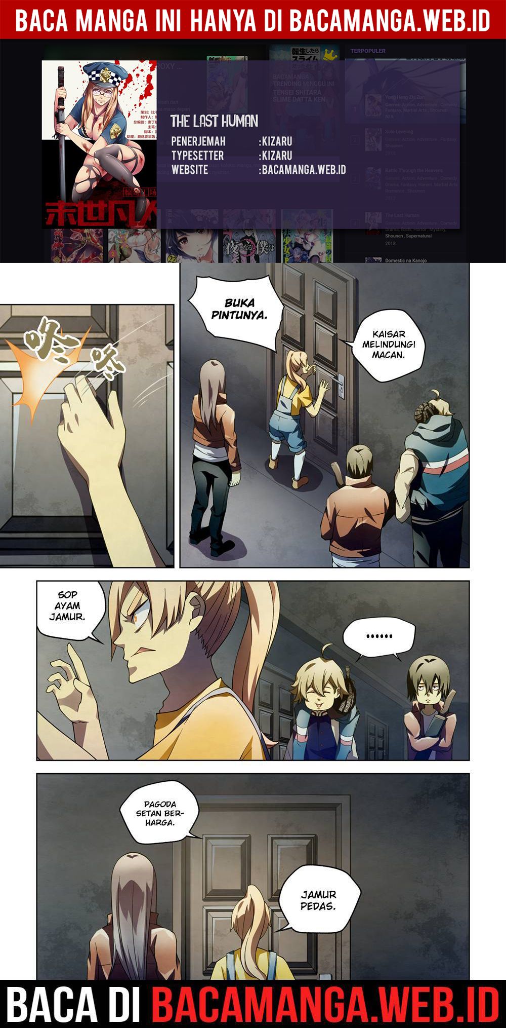 The Last Human Chapter 130 Gambar 1