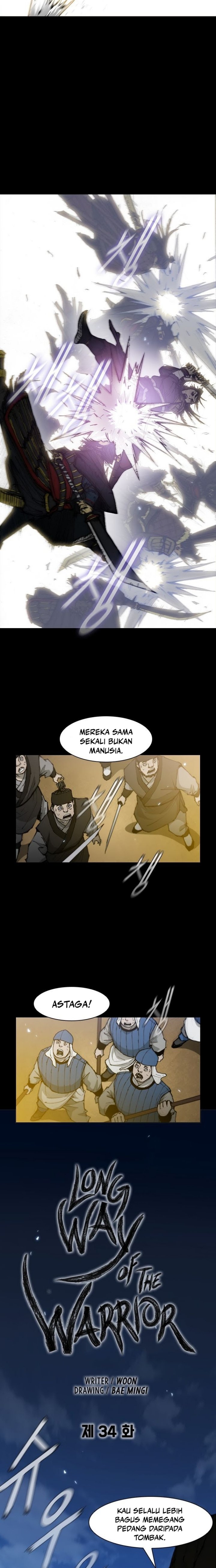 The Long Way of the Warrior Chapter 34 Gambar 7