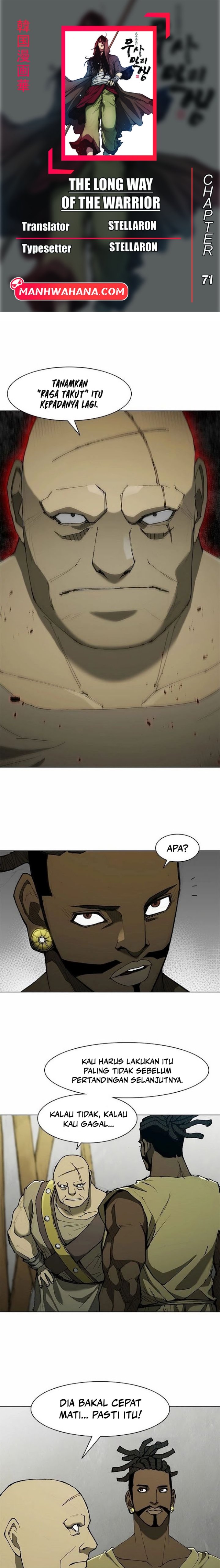 The Long Way of the Warrior Chapter 71 Gambar 1