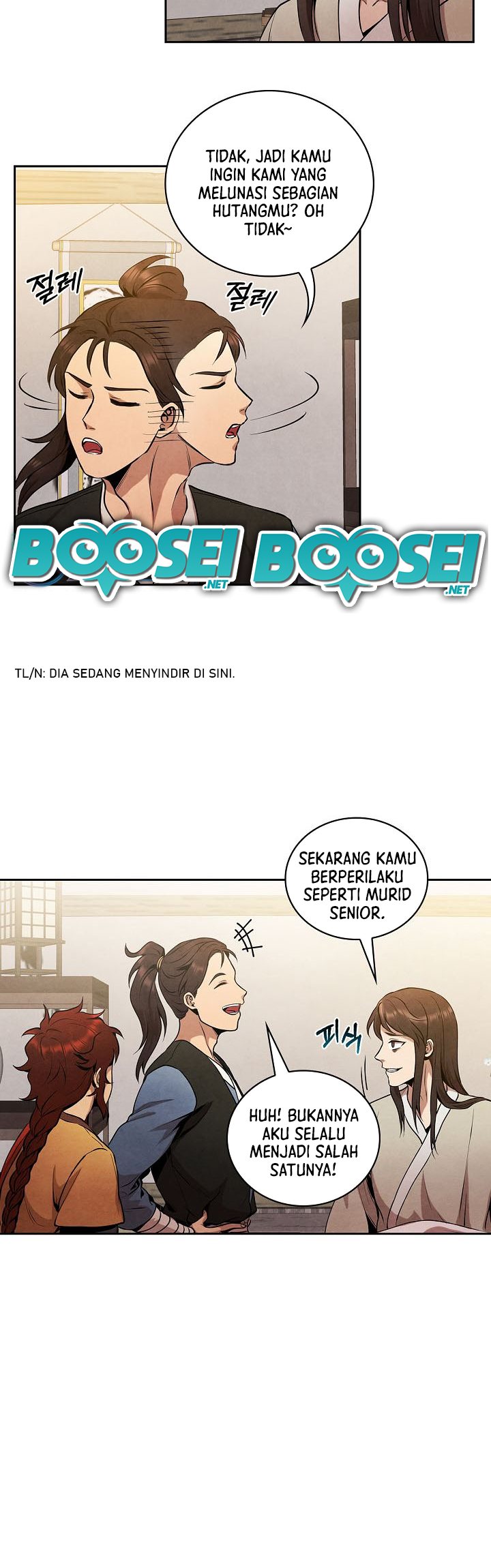 The Messenger (The Senior Disciple) Chapter 17 Gambar 12