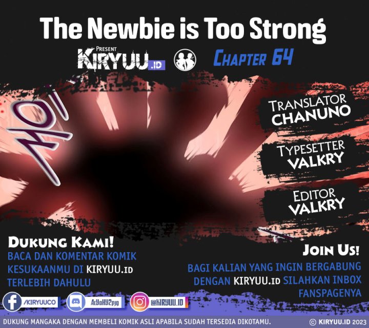 The Newbie Is Too Strong Chapter 64 Gambar 1