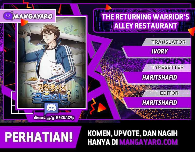 The Returning Warrior’s Alley Restaurant Chapter 35 Gambar 1