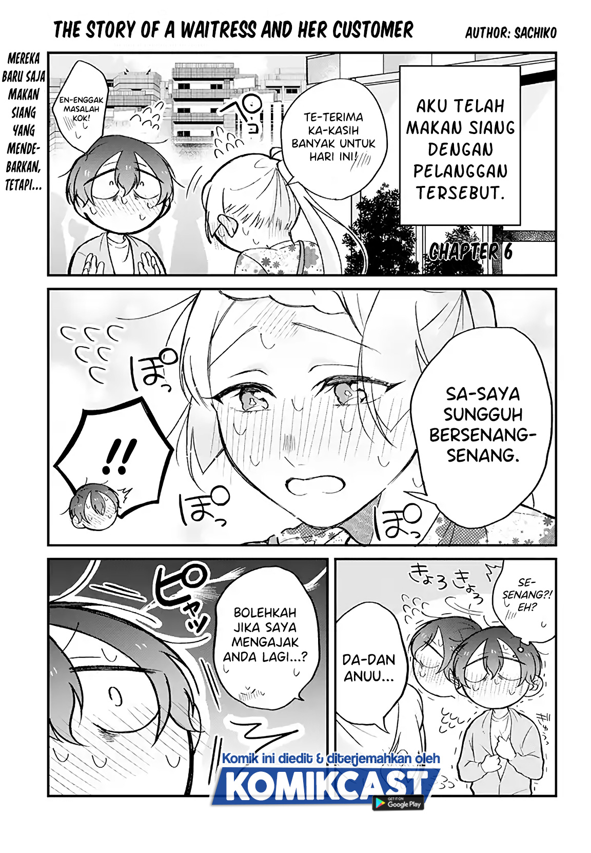 The Story of a Waitress and Her Customer Chapter 06 Gambar 2