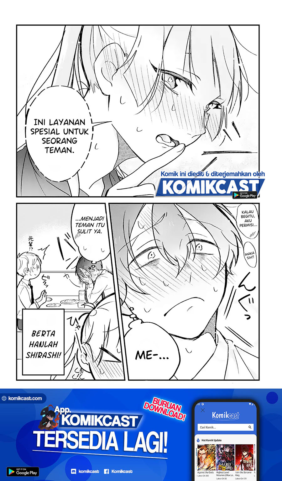 The Story of a Waitress and Her Customer Chapter 07 Gambar 5