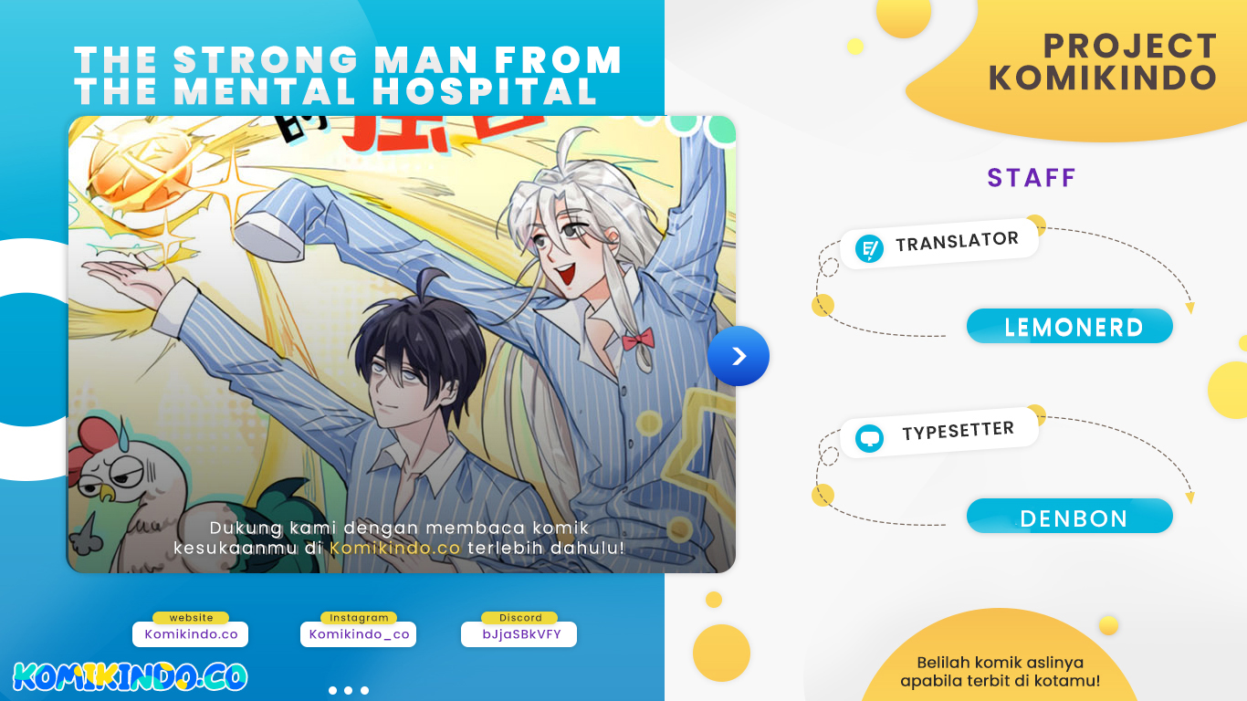 The Strong Man From the Mental Hospital Chapter 120 Gambar 1
