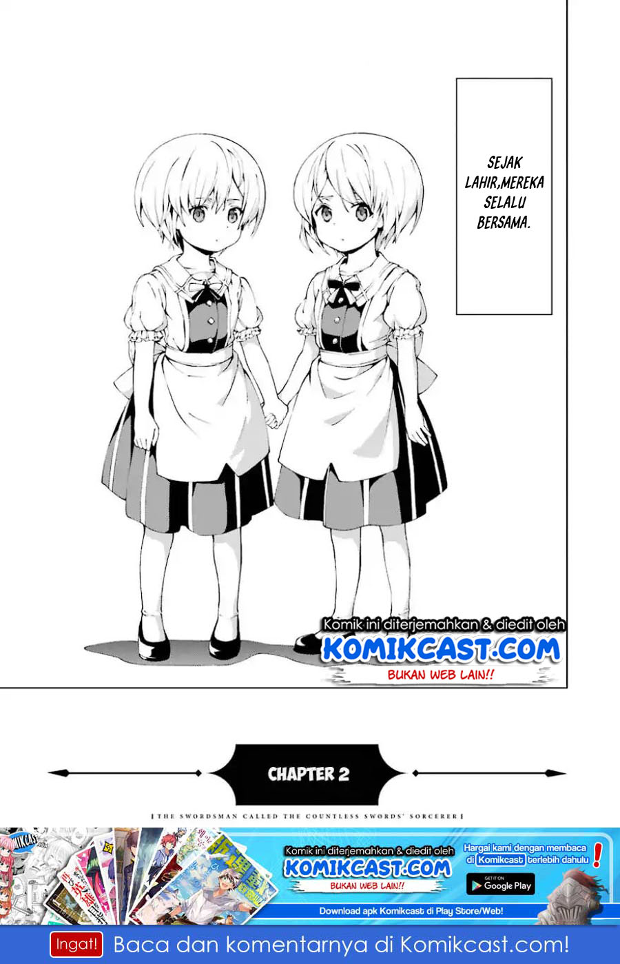 The Swordsman Called the Countless Swords Sorcerer Chapter 02 Gambar 2