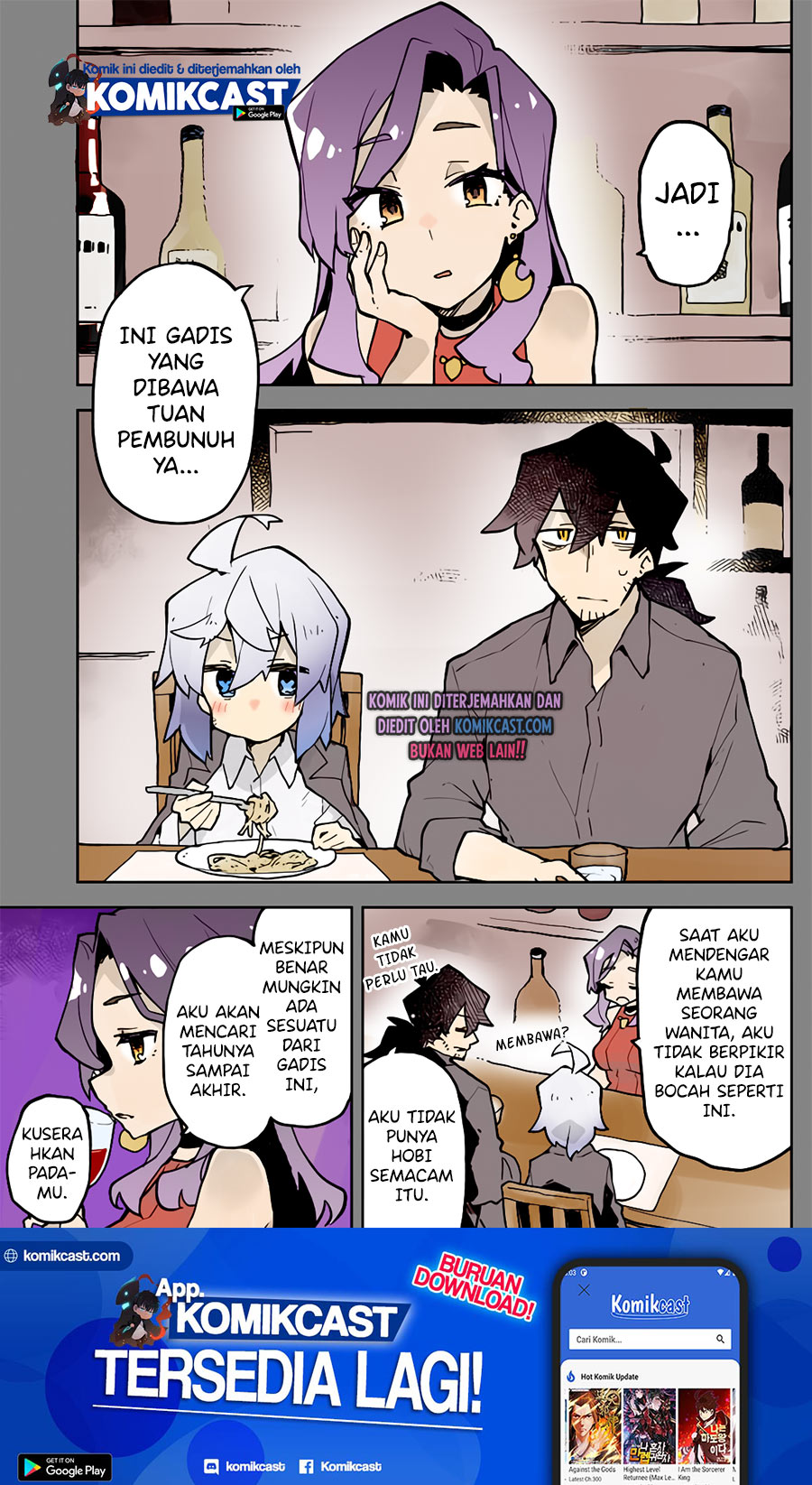 The Terrifying Hitman and the Little Girl He Took in Chapter 003 Gambar 2