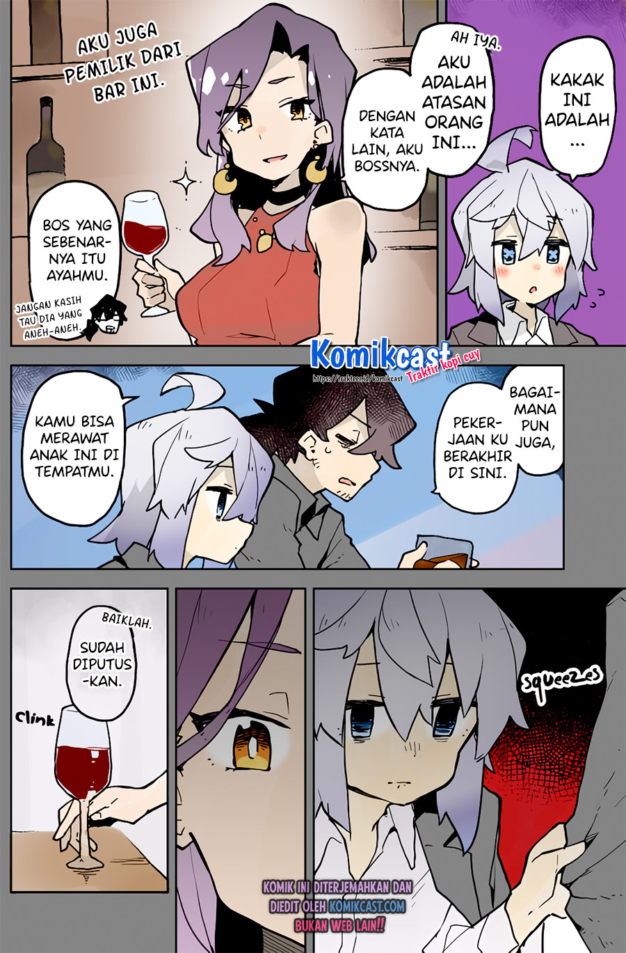The Terrifying Hitman and the Little Girl He Took in Chapter 003 Gambar 3