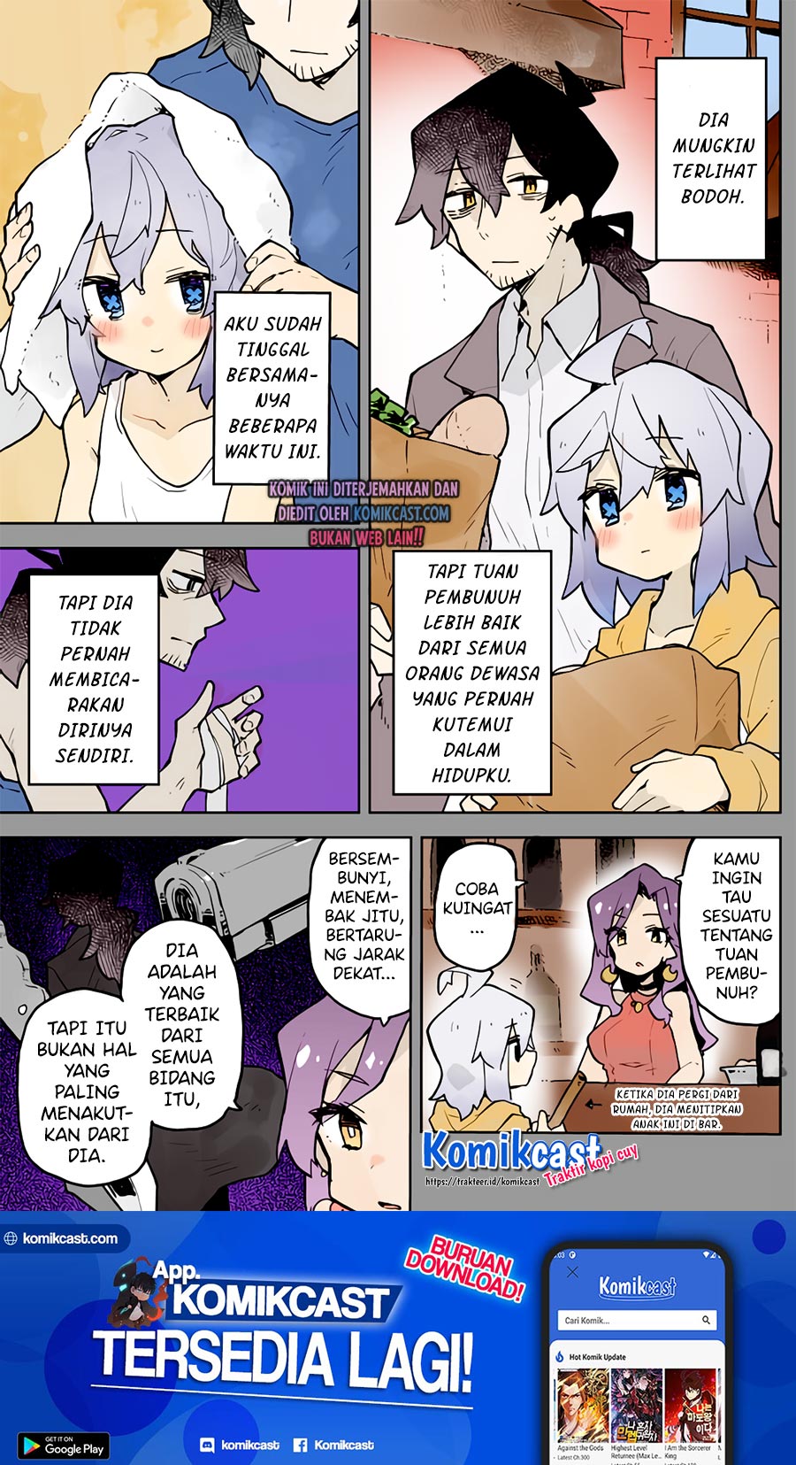 The Terrifying Hitman and the Little Girl He Took in Chapter 004 Gambar 2