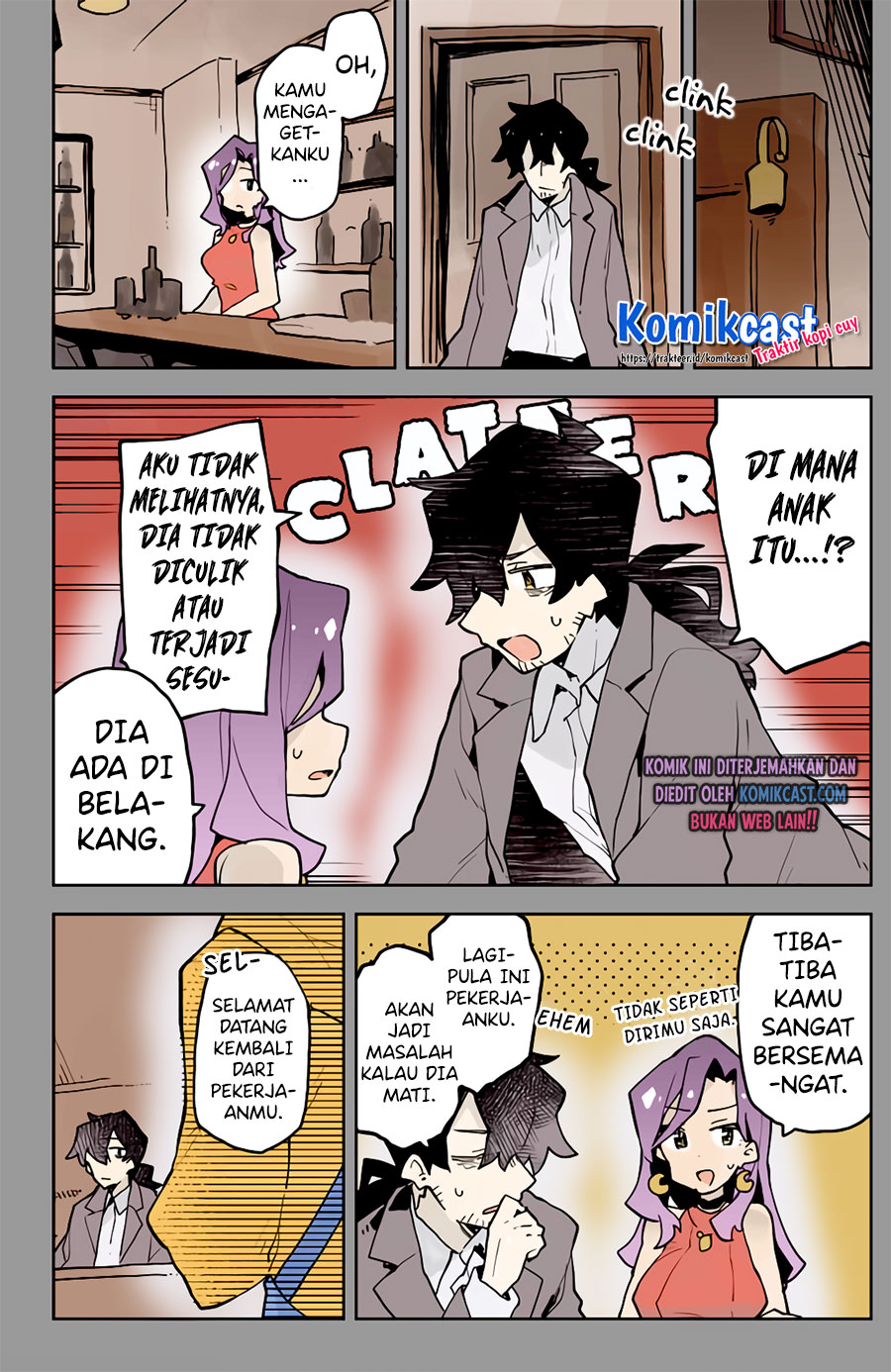 The Terrifying Hitman and the Little Girl He Took in Chapter 004 Gambar 4